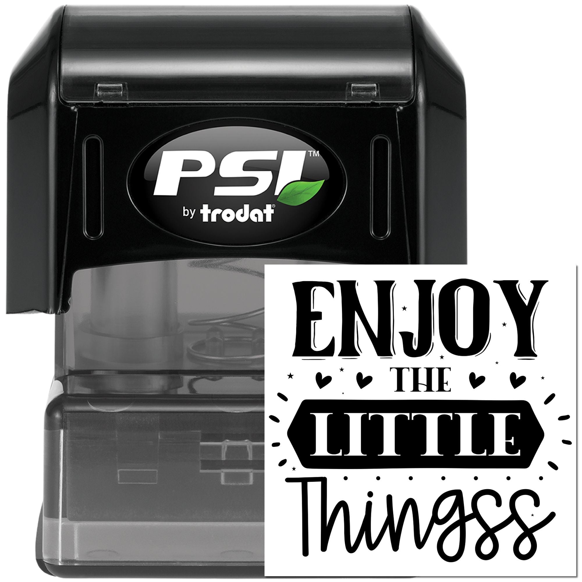 Pre-Inked Enjoy Little Things Card Making Stamp