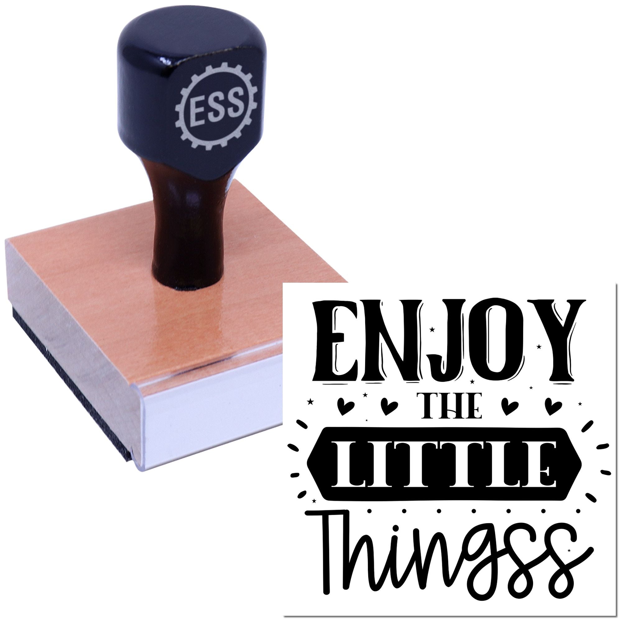 Celebrate Small Joys Papercraft Rubber Stamp