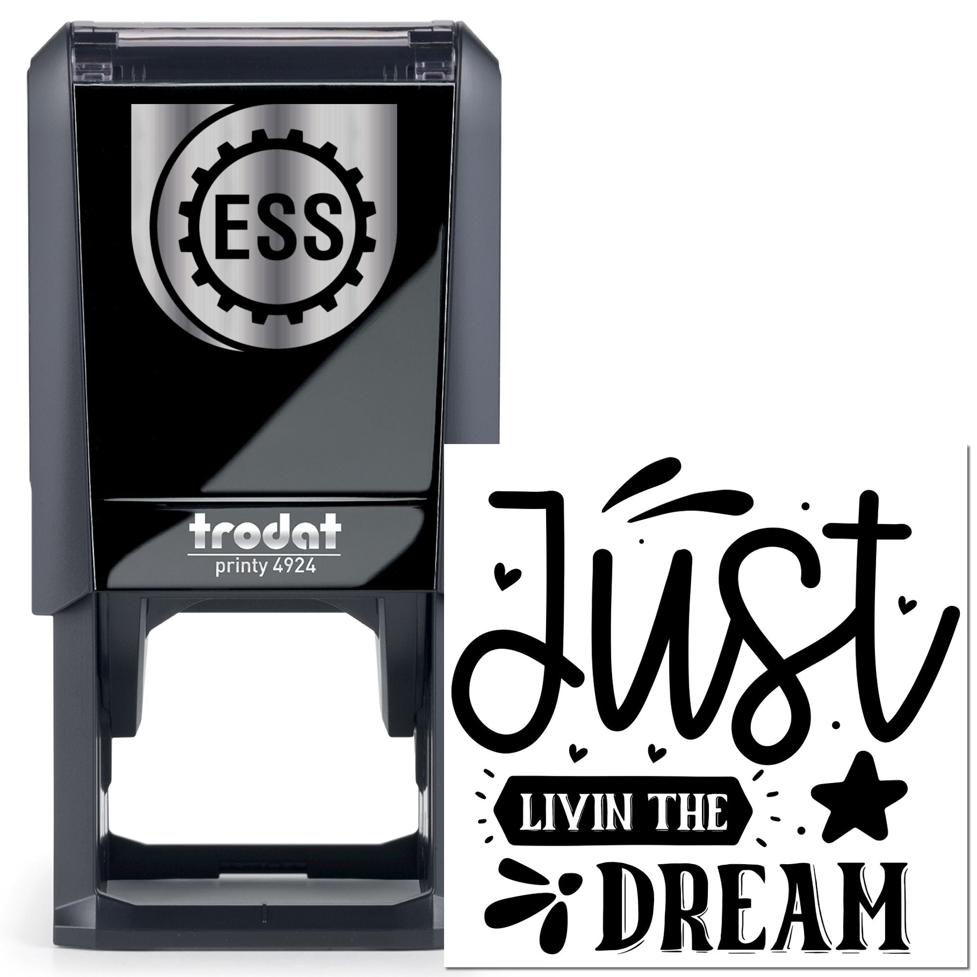 Self-Inking Living Dream Journaling Stamp