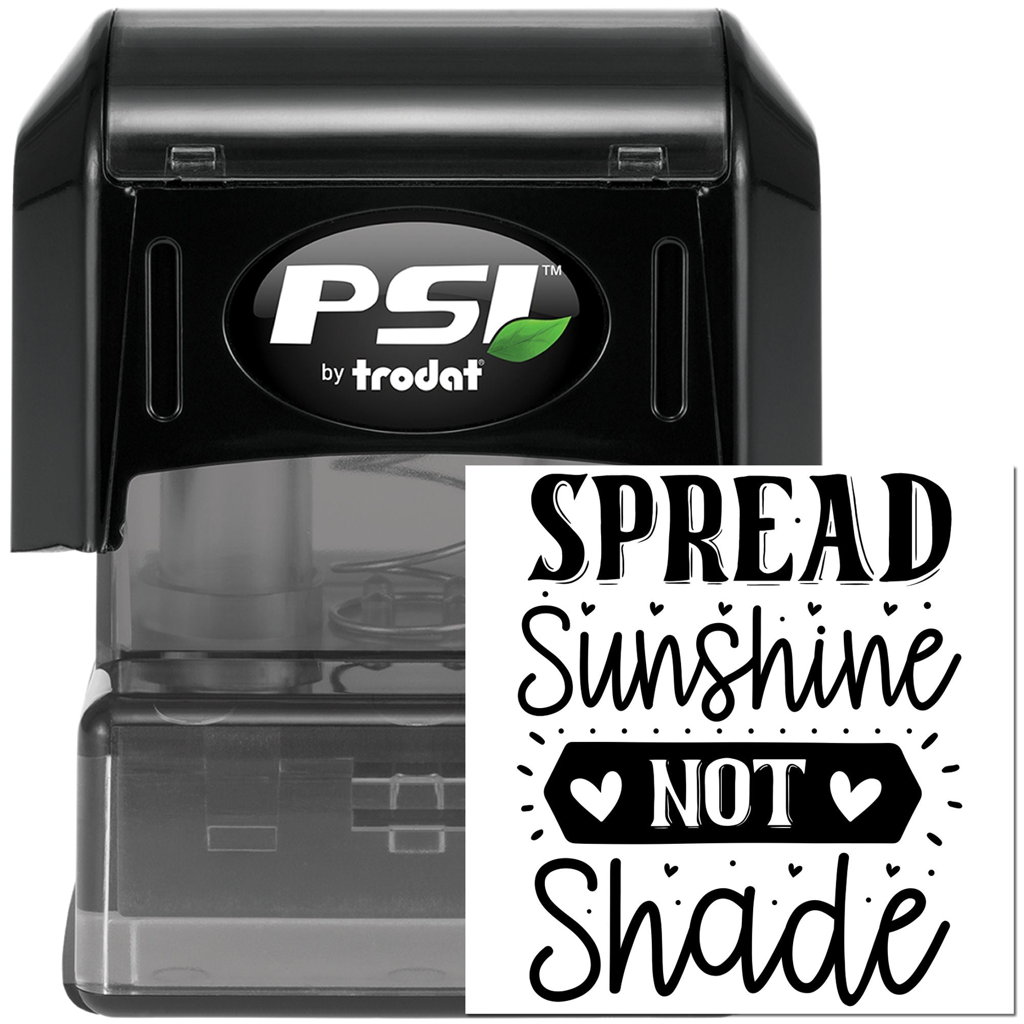 Pre-Inked Sunshine Not Shade Journaling Stamp