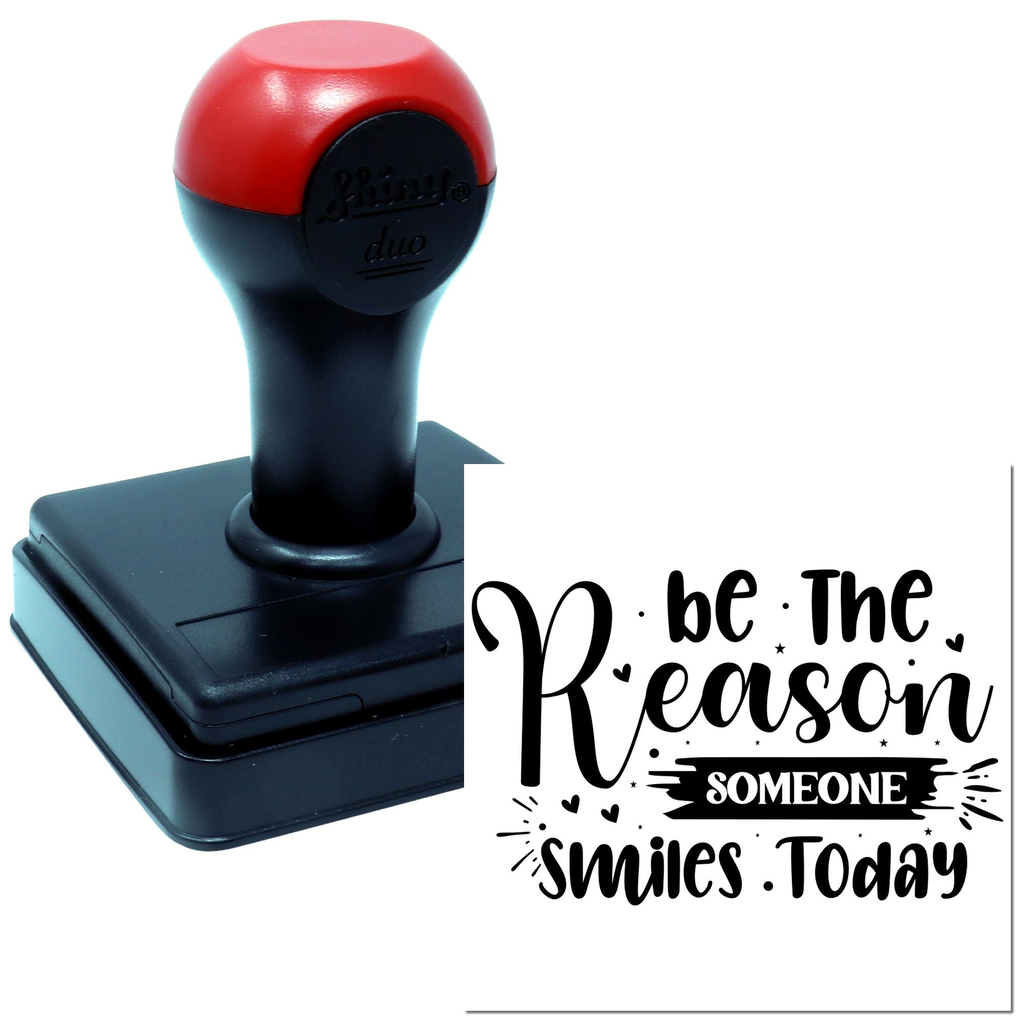 Duo Be The Reason Someone Smiles Hand Stamp