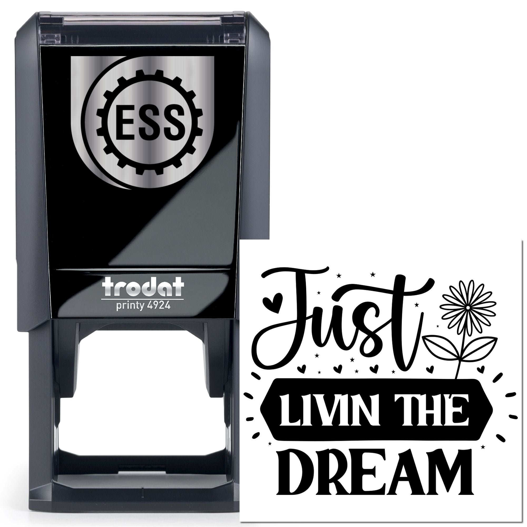 Self-Inking Living Dream Crafting Stamp