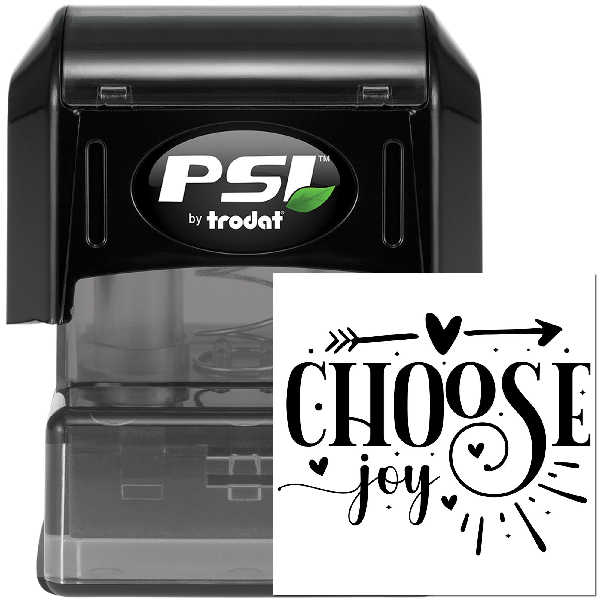 Pre-Inked Choose Joy Always Paper Craft Stamp