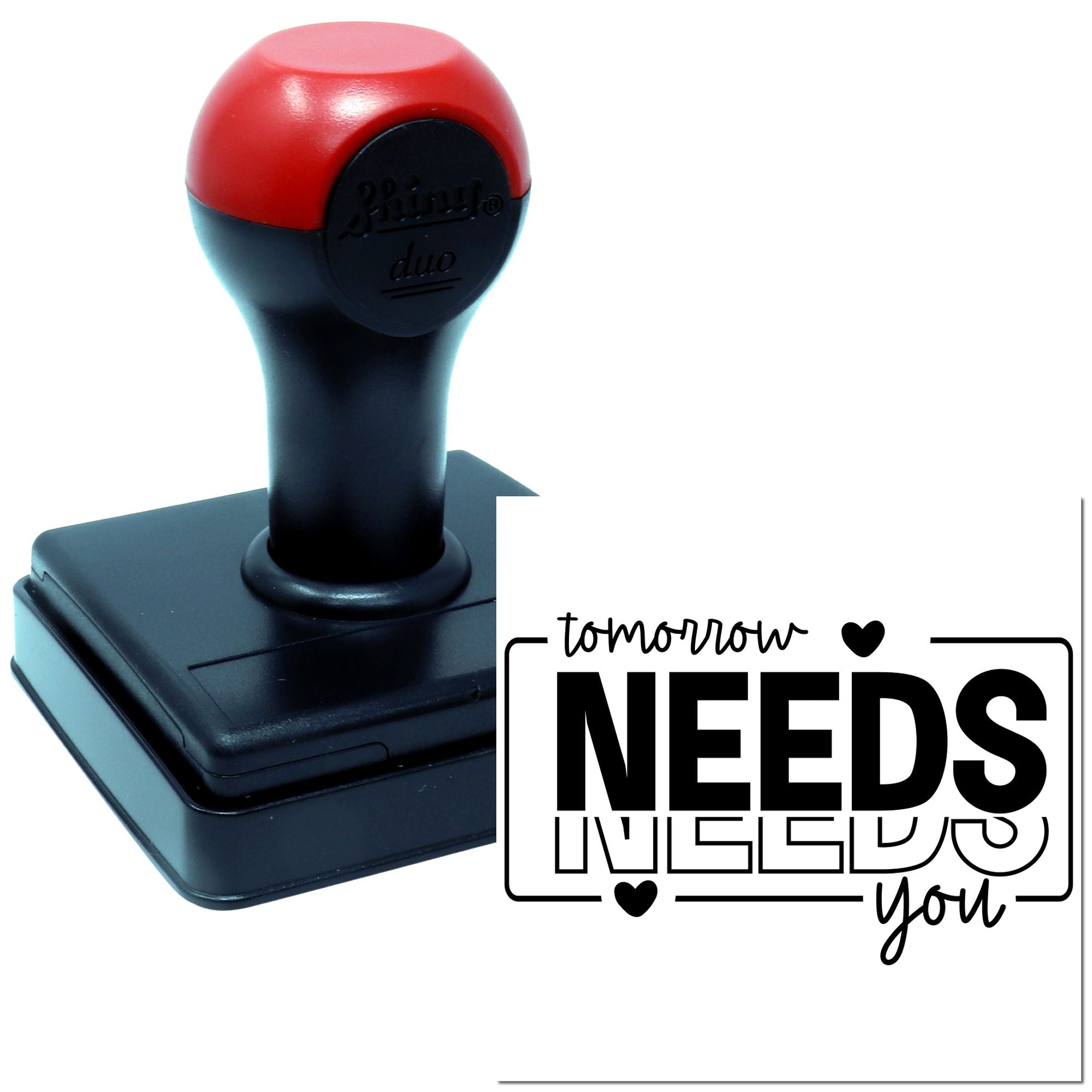 Duo Tomorrow Needs You, Choose Hope Hand Stamp