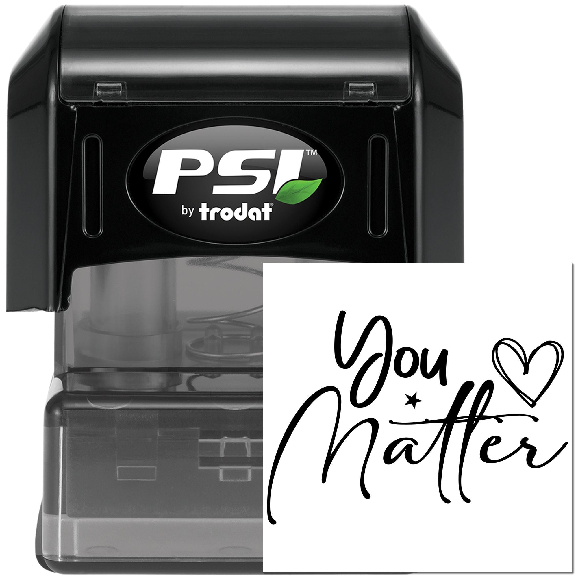 Pre-Inked You Matter Always Paper Craft Stamp
