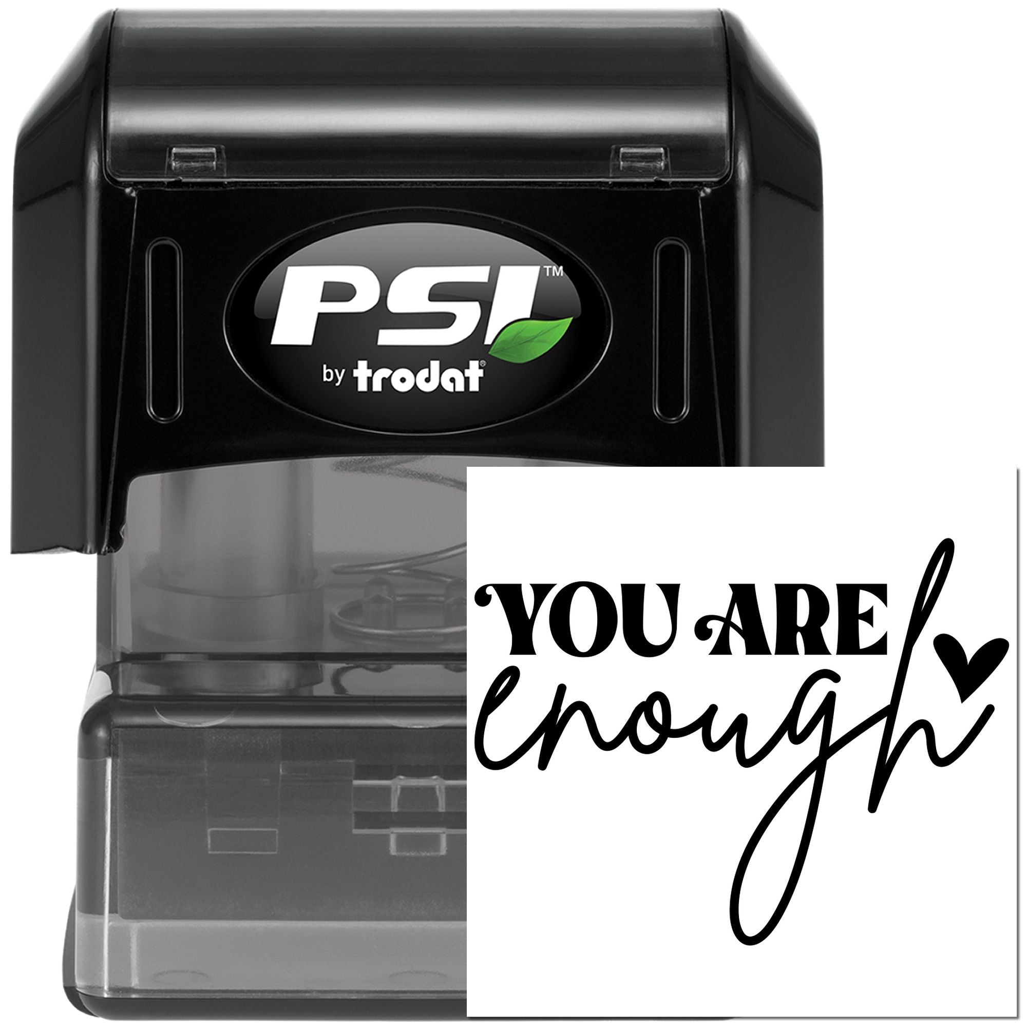 Pre-Inked You Are Enough Party Favor Stamp