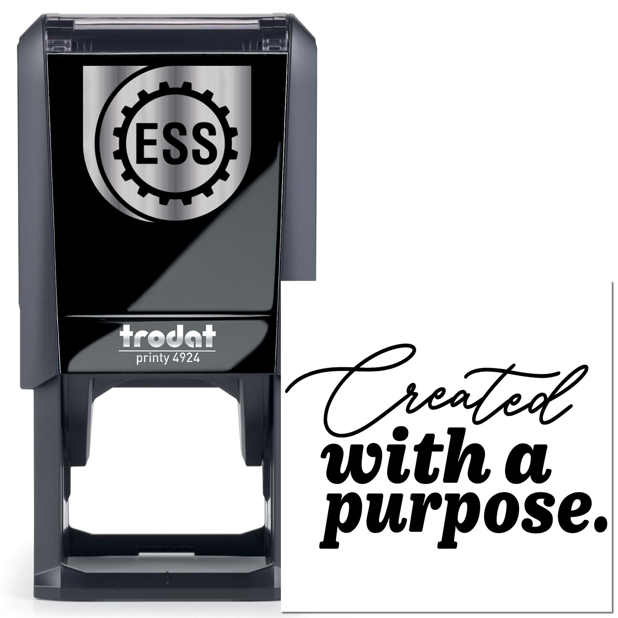 Self-Inking Purposeful Creation Scrapbooking Stamp