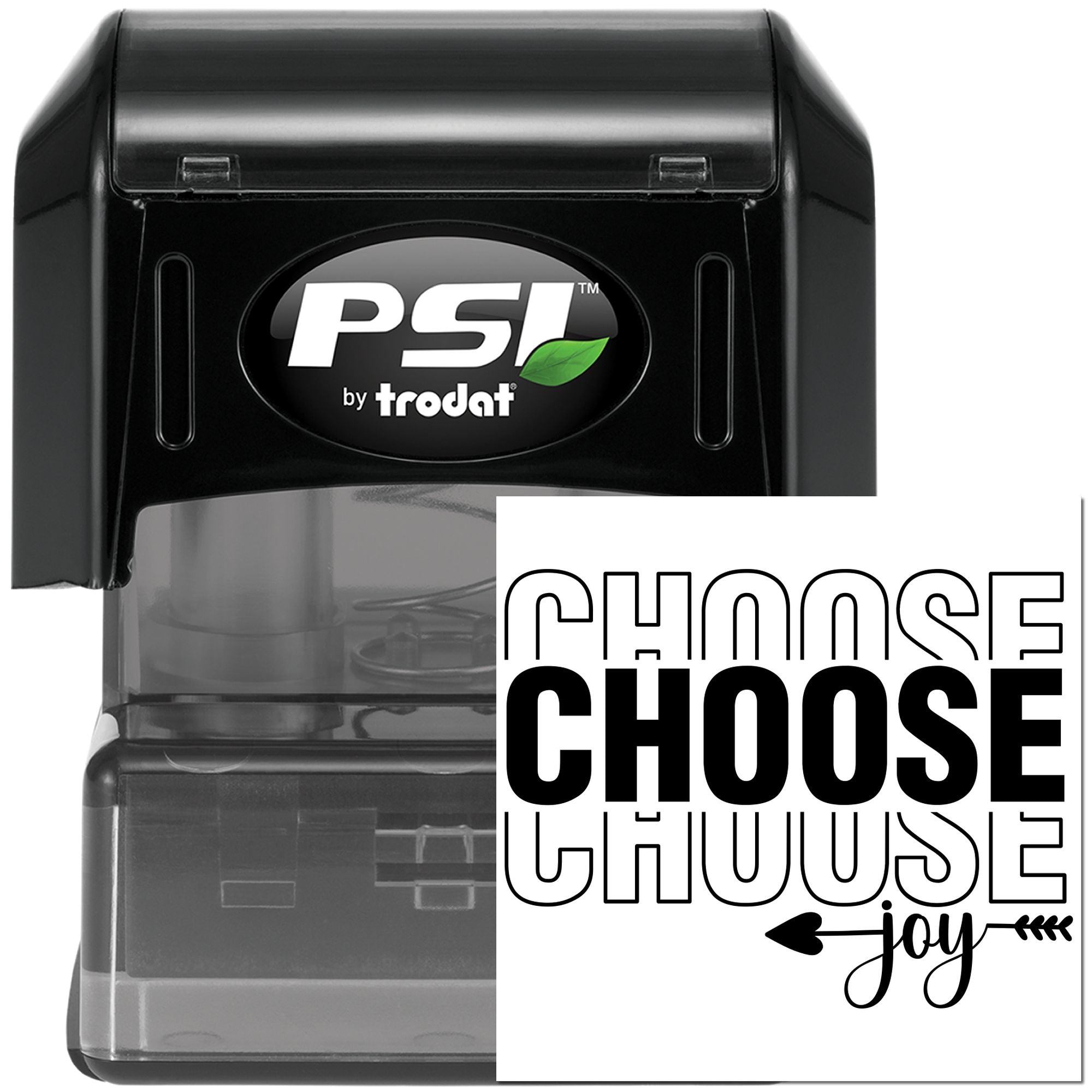 Pre-Inked Choose Joy Always Handcraft Stamp