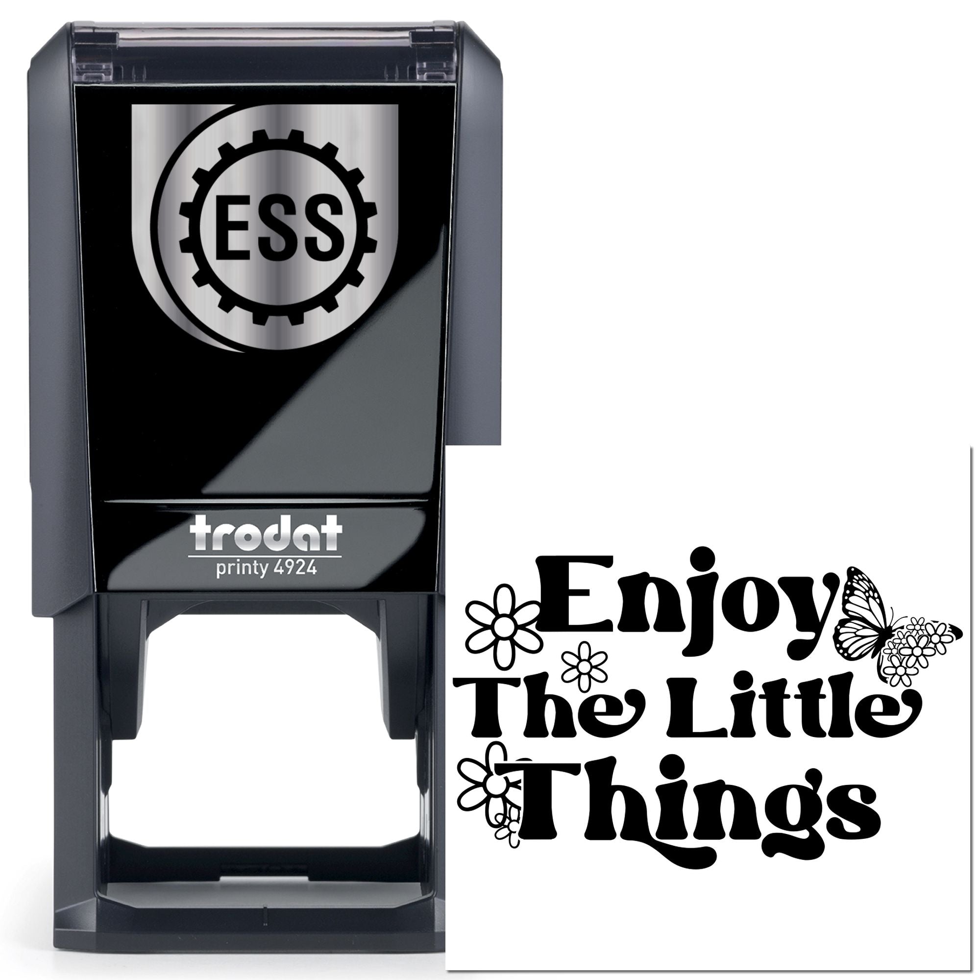 Self-Inking Little Joys Note Card Stamp