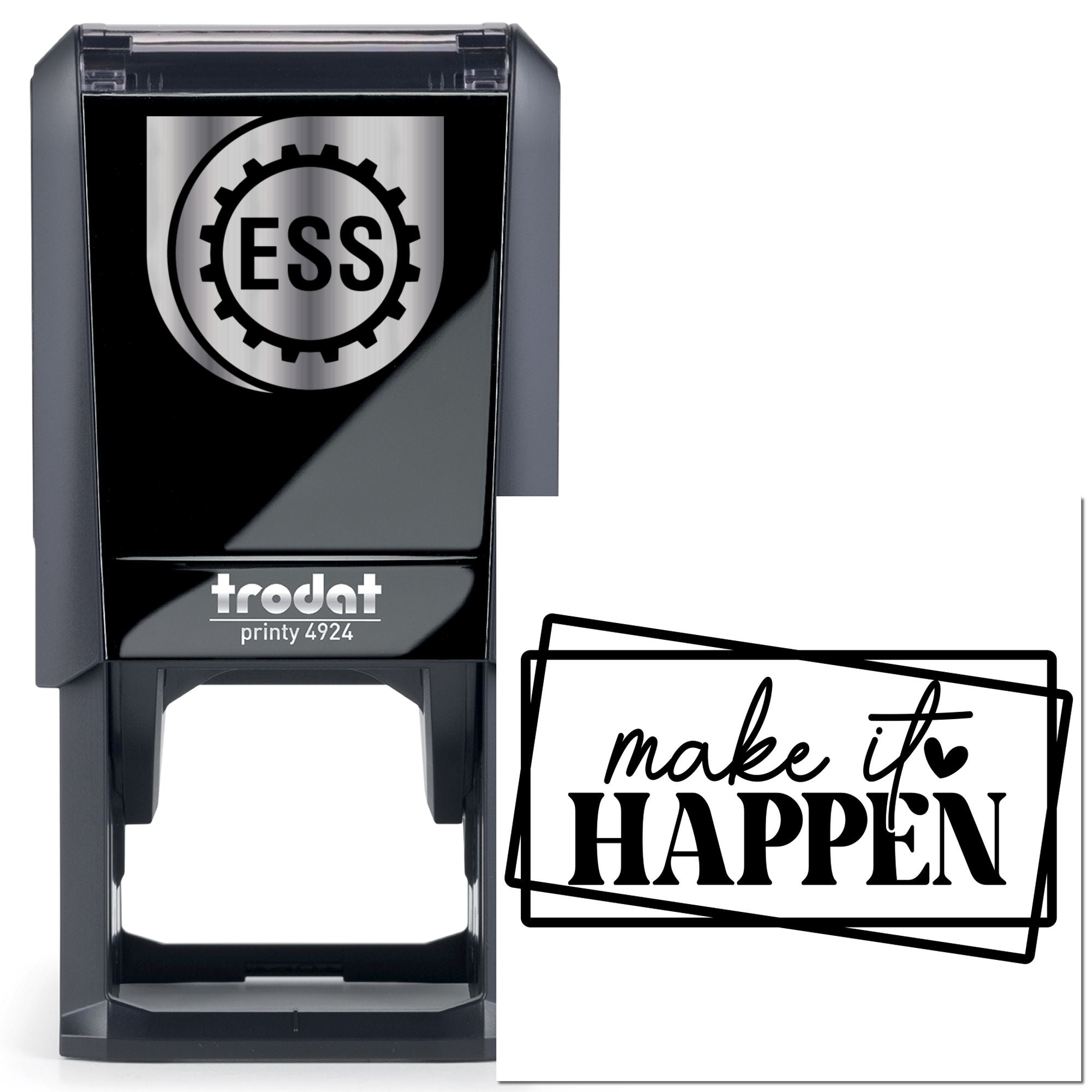 Self-Inking Motivational Poster Postcard Stamp