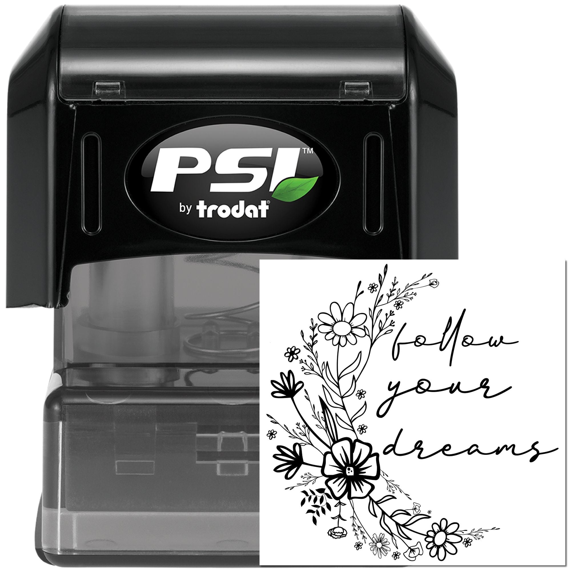 Pre-Inked Follow Your Dreams Party Favor Stamp