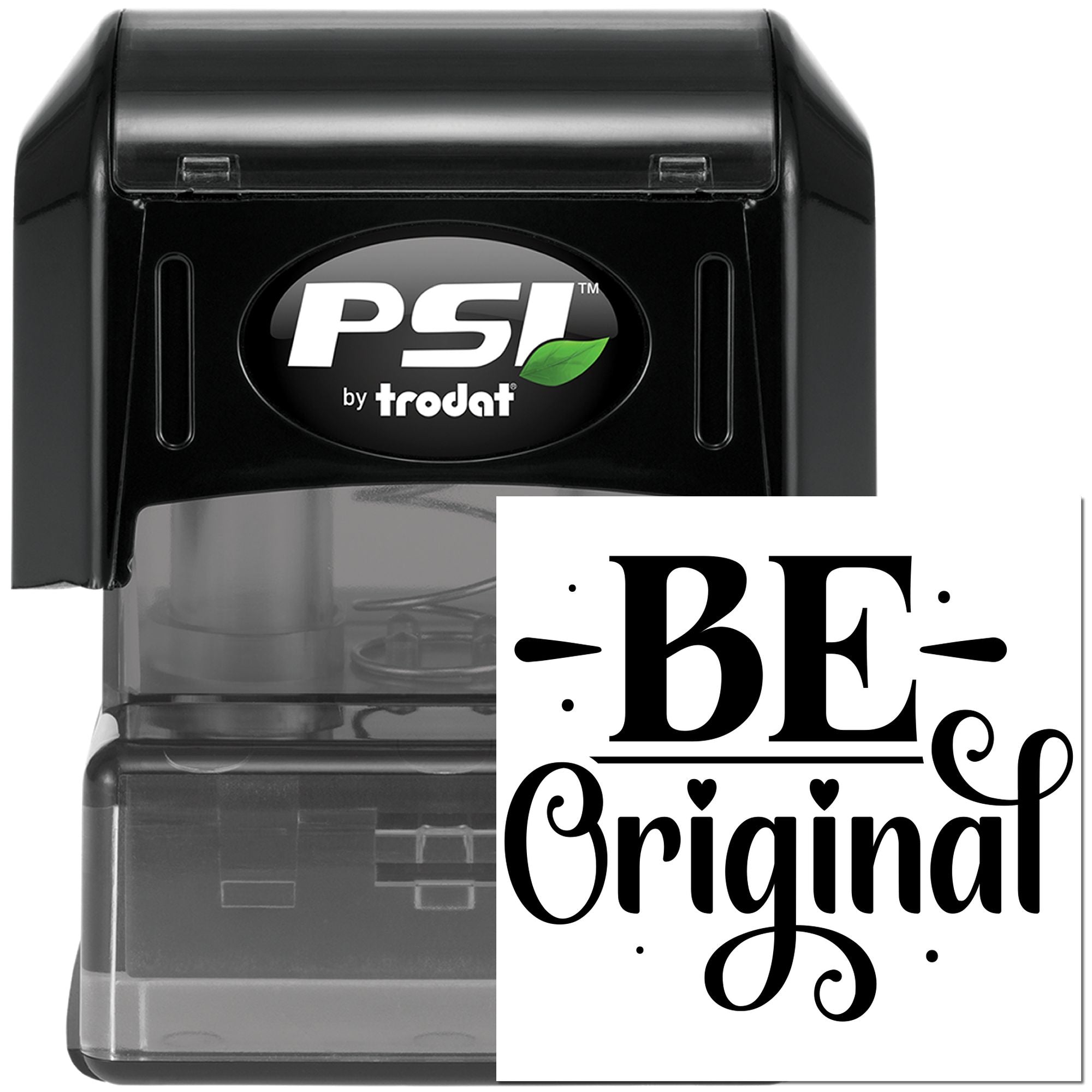 Pre-Inked Be Original Typography Handcraft Stamp