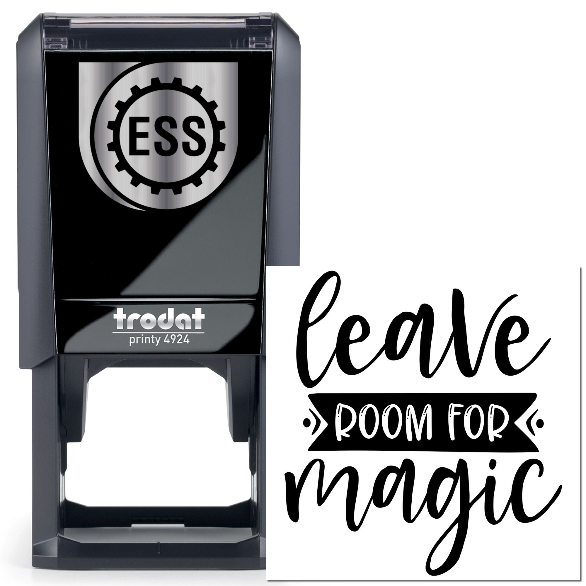 Self-Inking Motivational Quote Mini Card Stamp