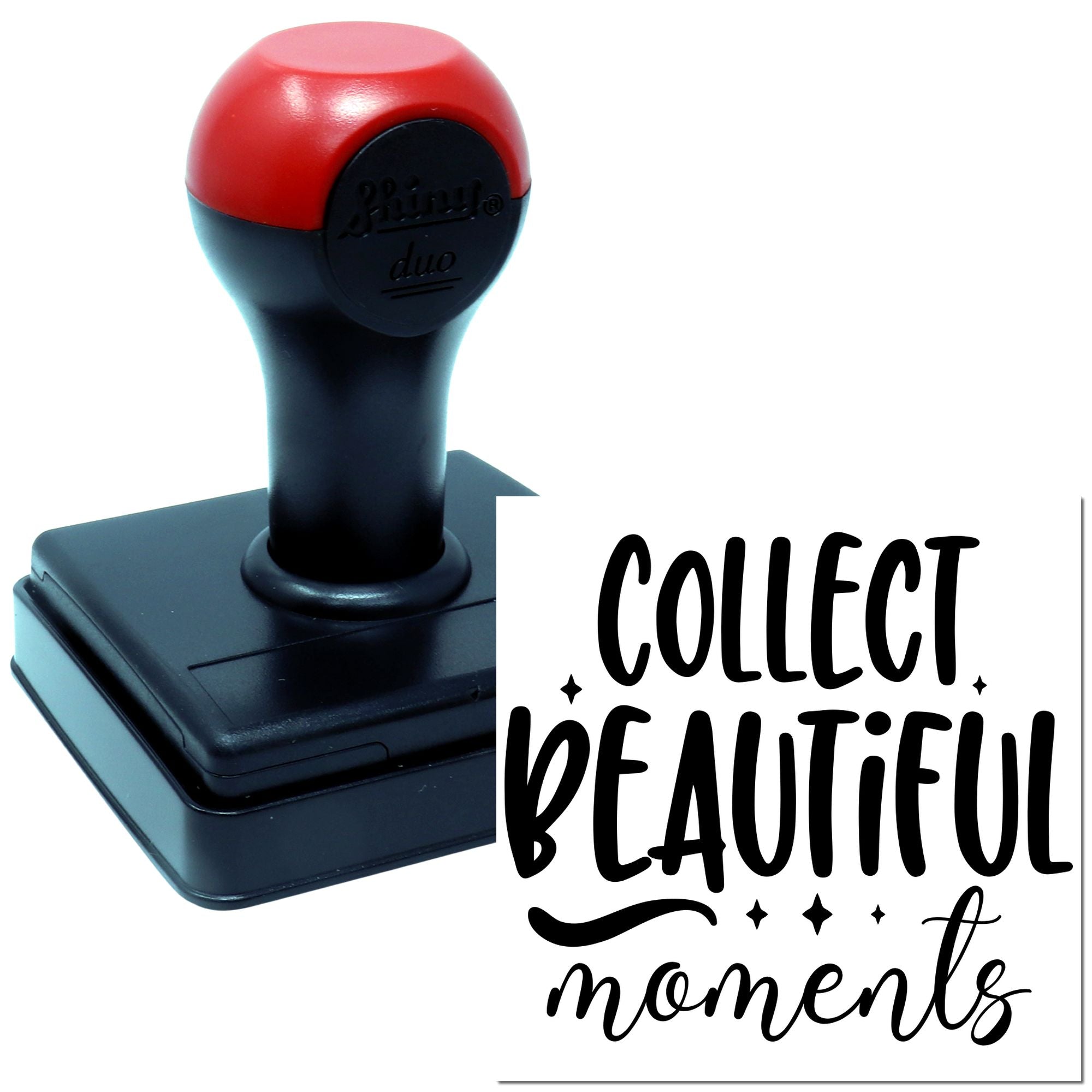 Duo Gather Joyful Scenes For Keeps Hand Stamp