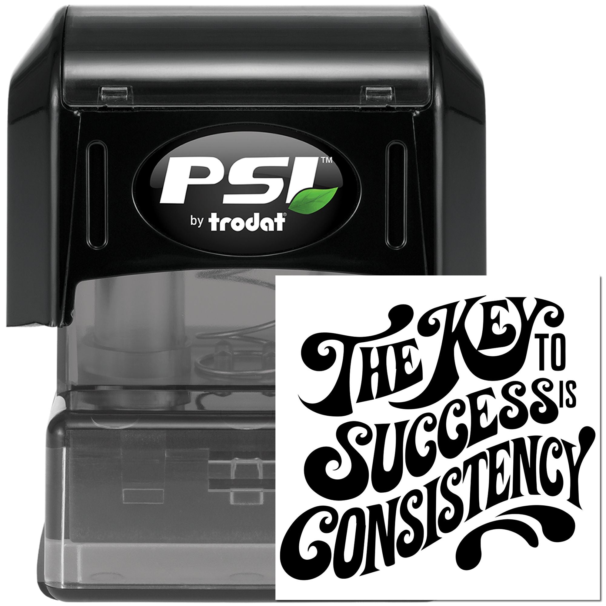 Pre-Inked Key To Consistency Crafting Stamp