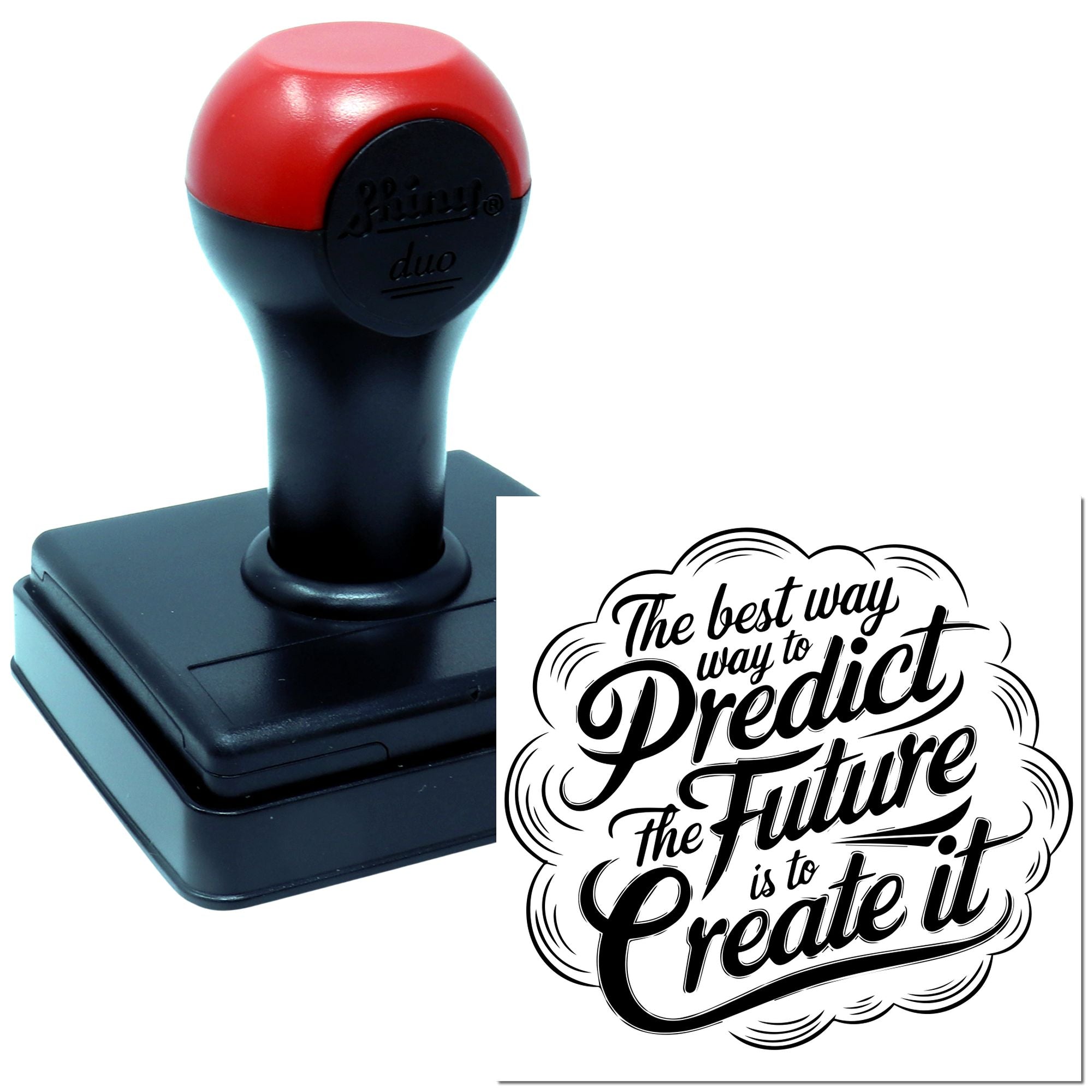 Duo Create Your Future Starting Today Hand Stamp