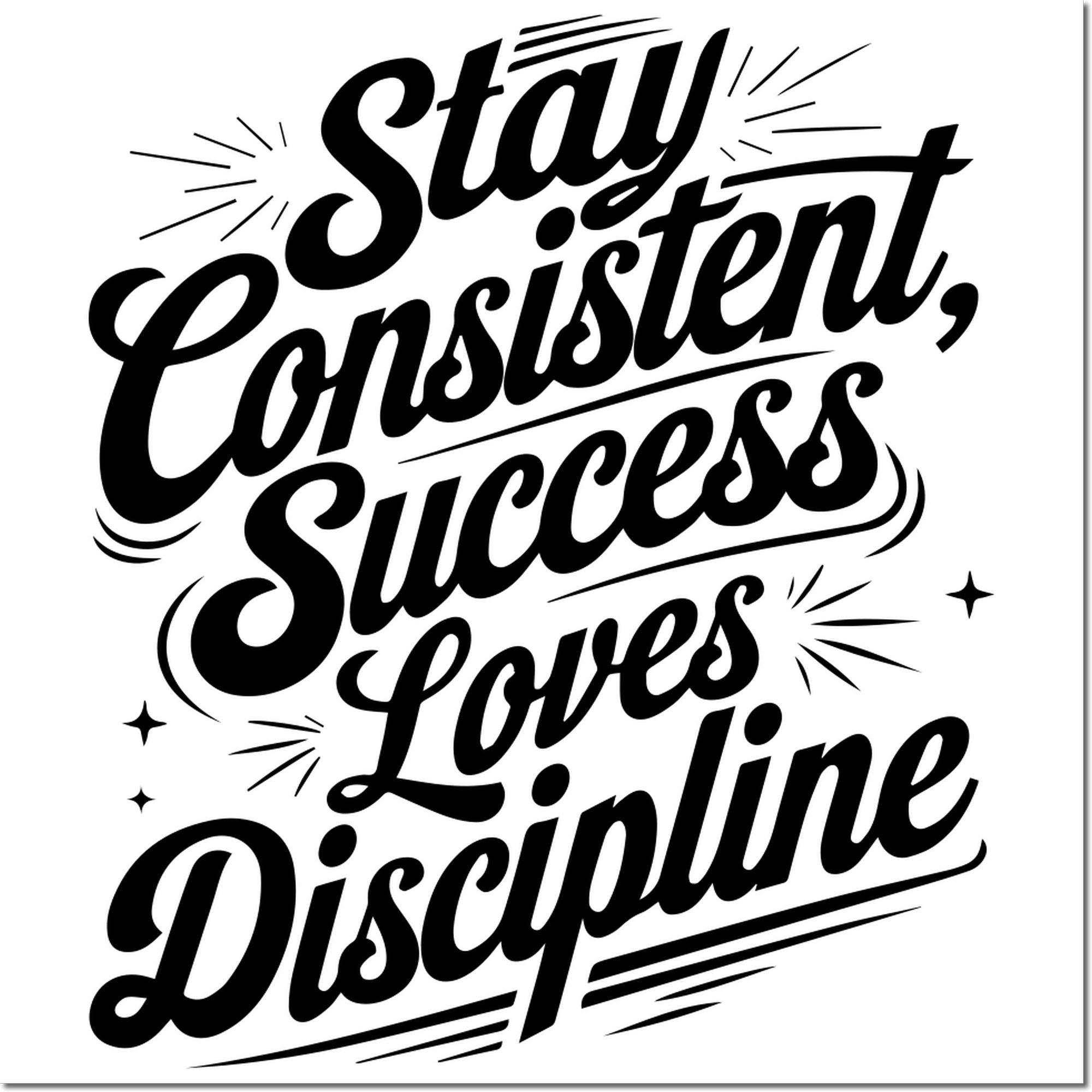 Pre-Inked Consistency Drives Success Card Stamp