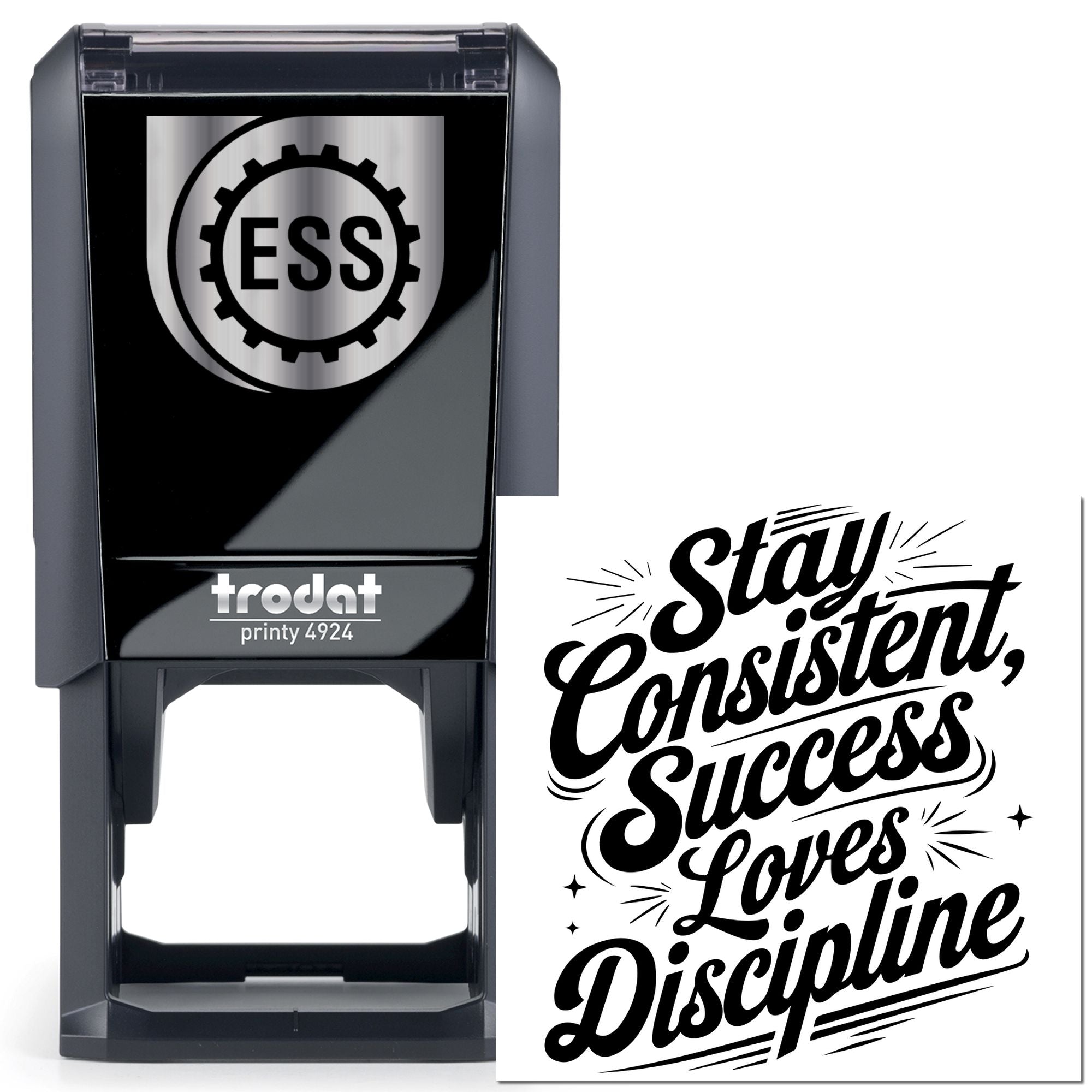 Self-Inking Motivational Quote Paper Craft Stamp