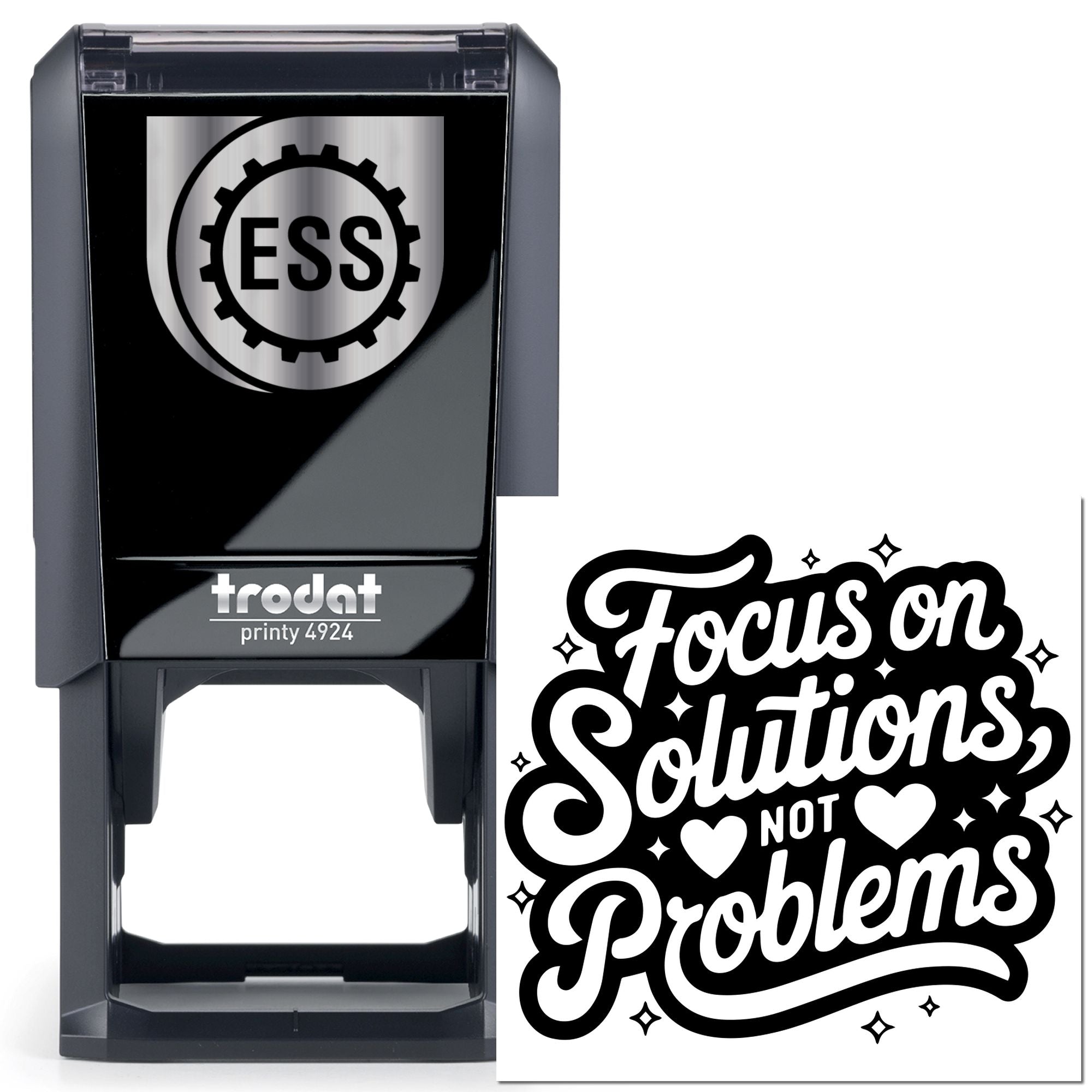 Self-Inking Solution Oriented Postcard Stamp