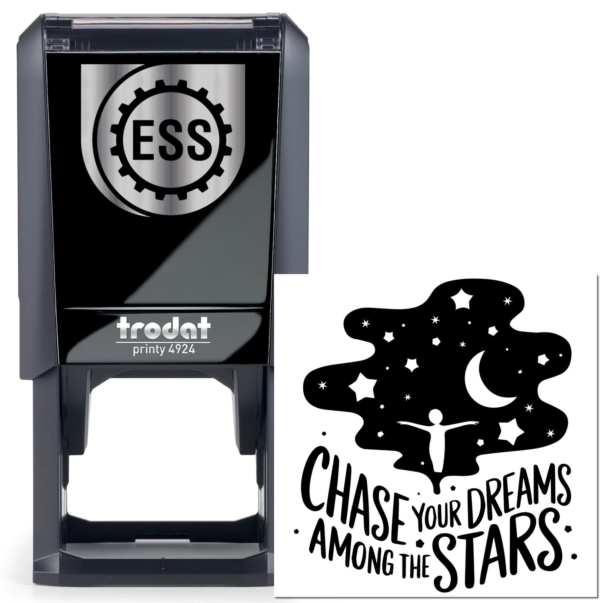 Self-Inking Starry Dreams Place Card Stamp