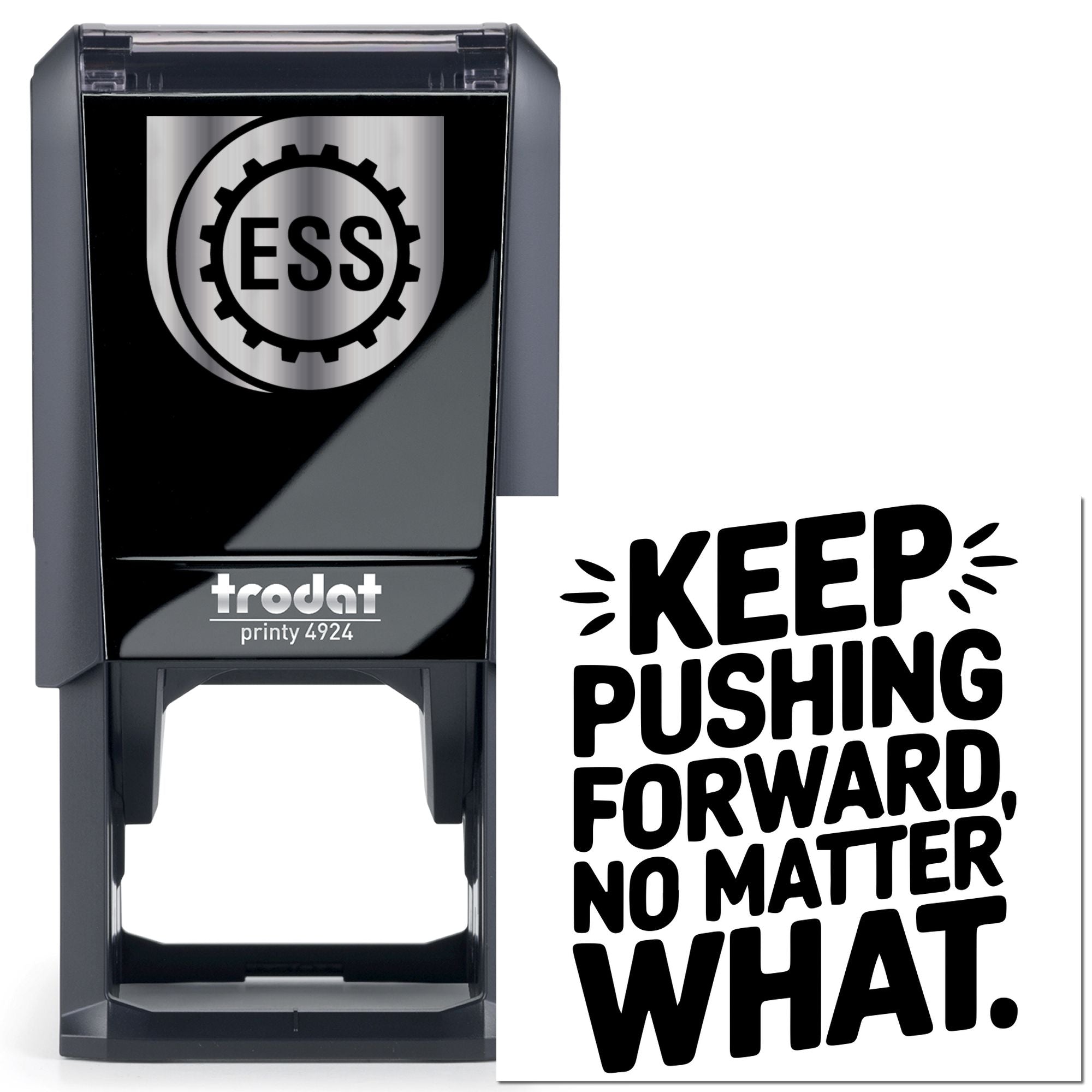 Self-Inking Motivational Quote Handcraft Stamp