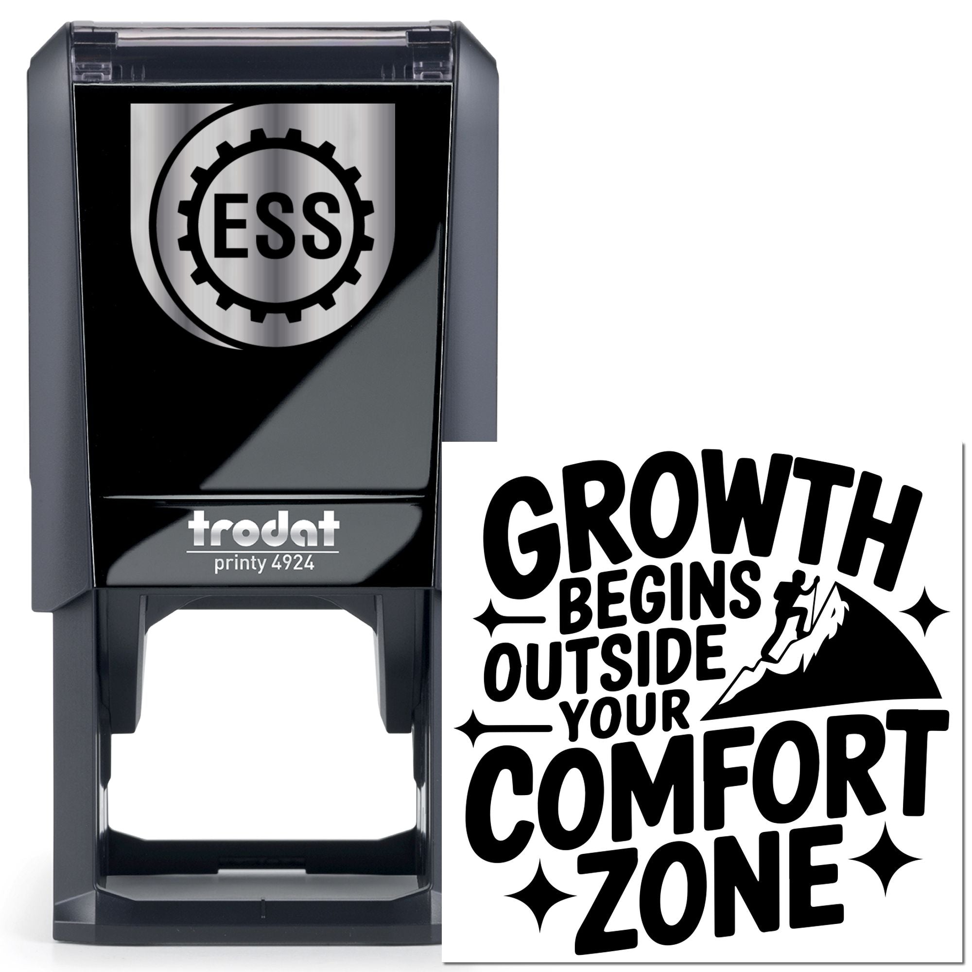 Self-Inking Growth Zone Place Card Stamp