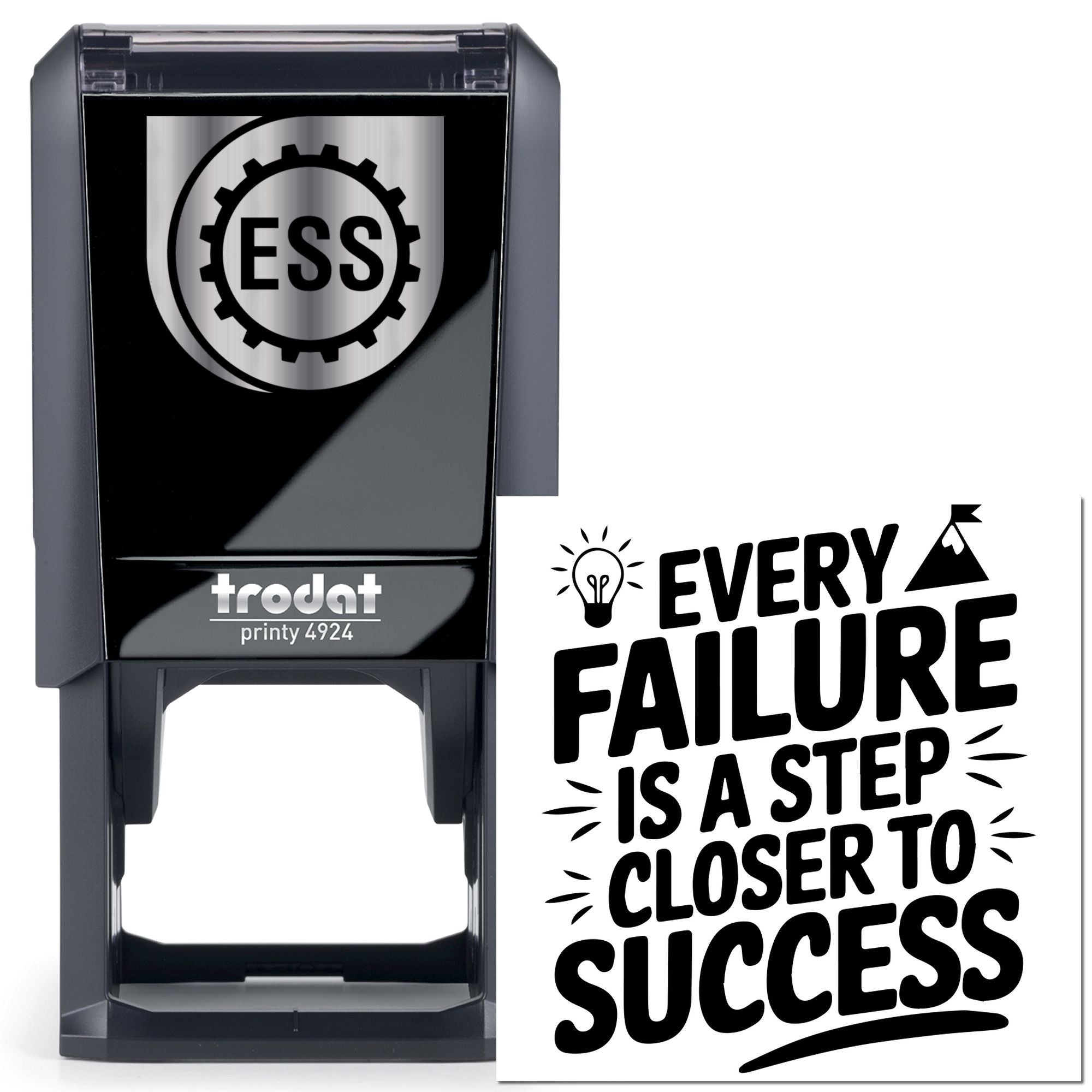 Self-Inking Motivational Quote Crafting Stamp