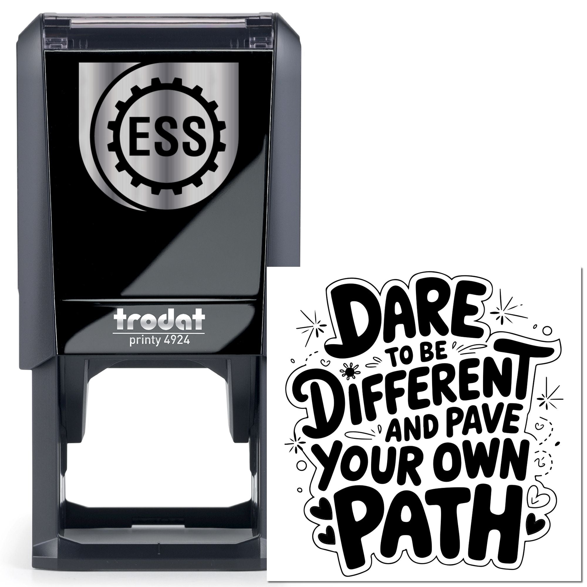 Self-Inking Own Path Party Favor Stamp