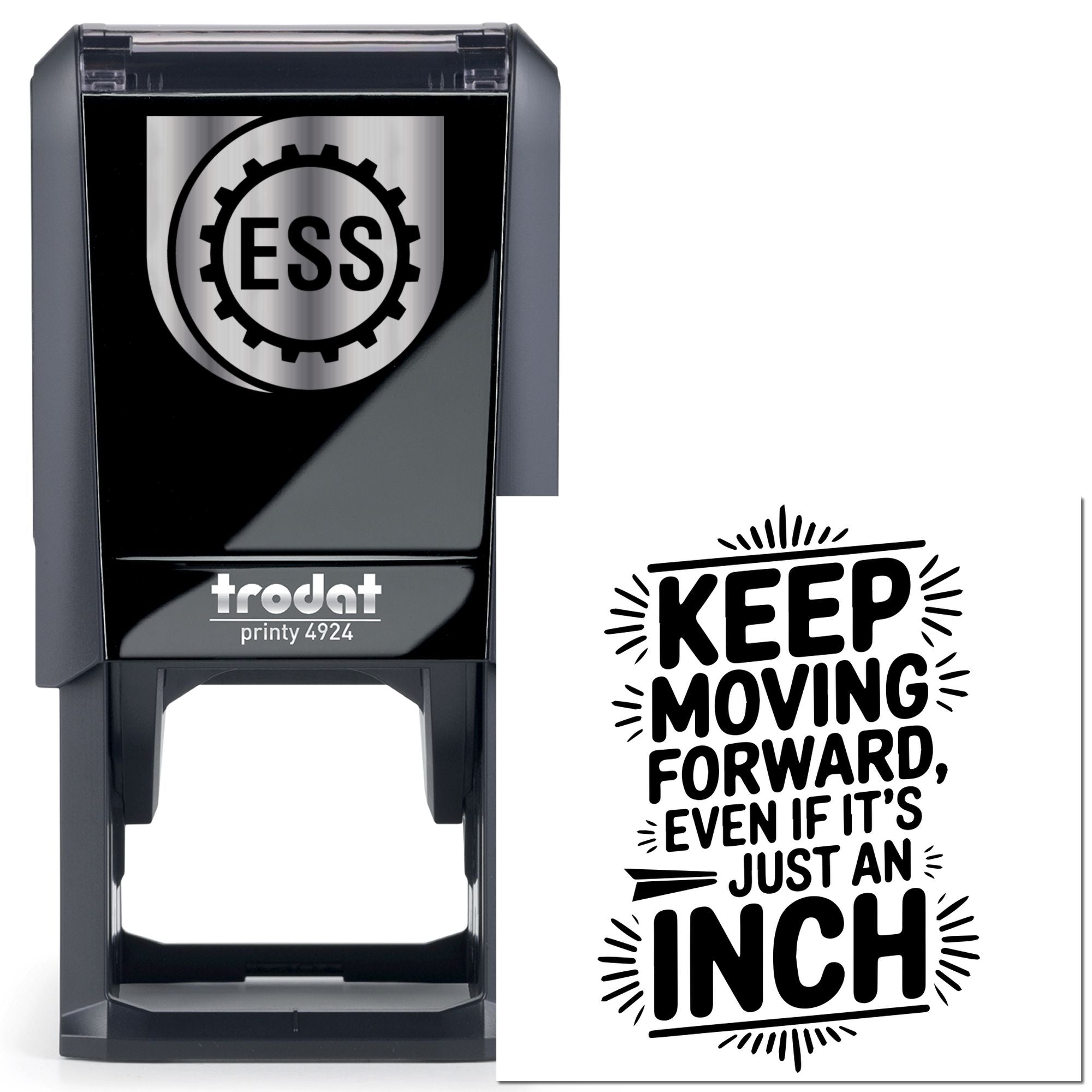 Self-Inking Motivational Poster Scrapbook Stamp