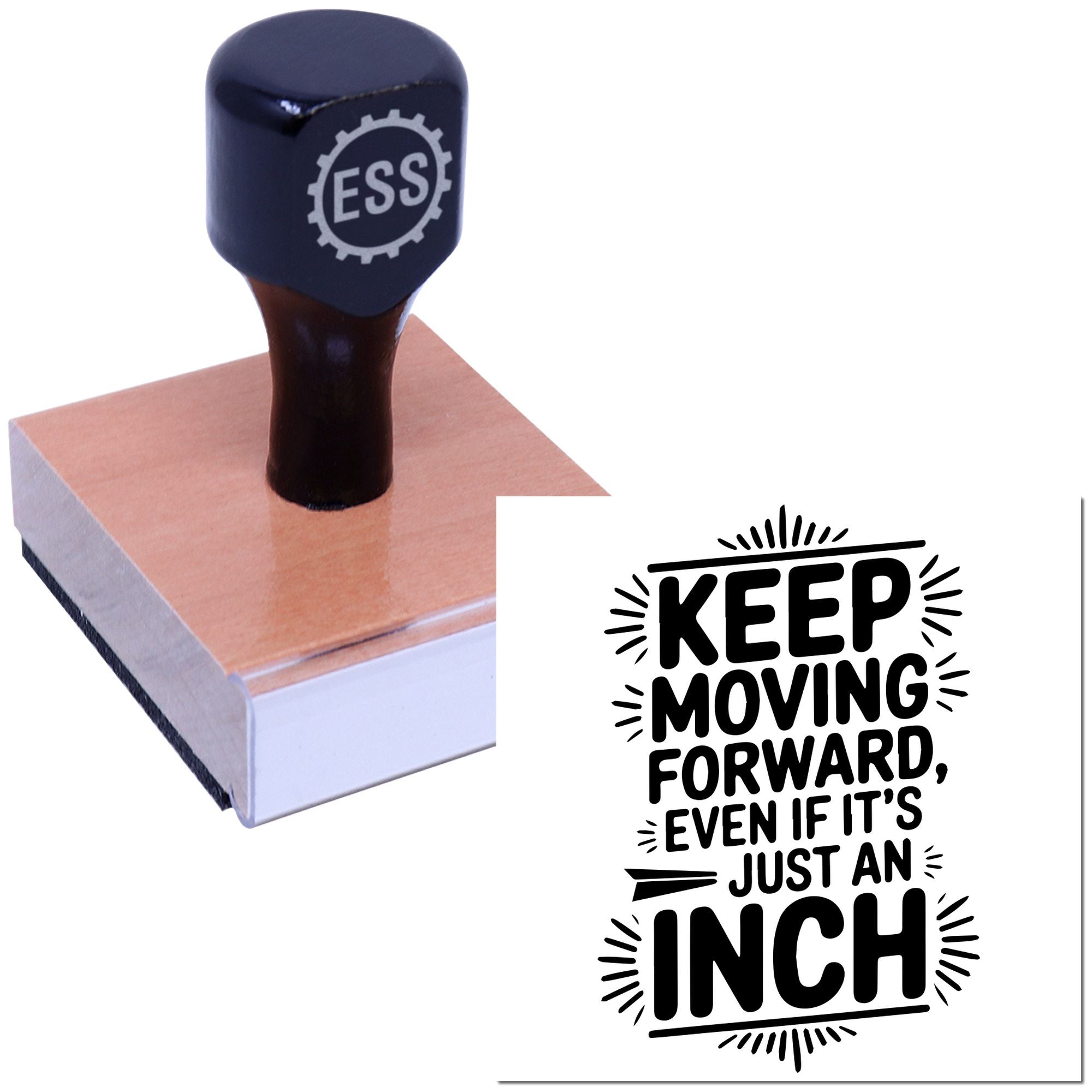 Inch By Inch Scrapbooking Rubber Stamp