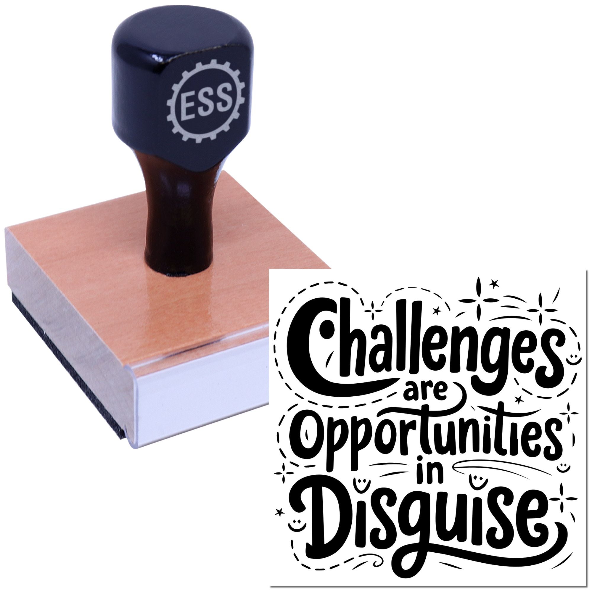 Hidden Opportunity Design Paper Craft Rubber Stamp