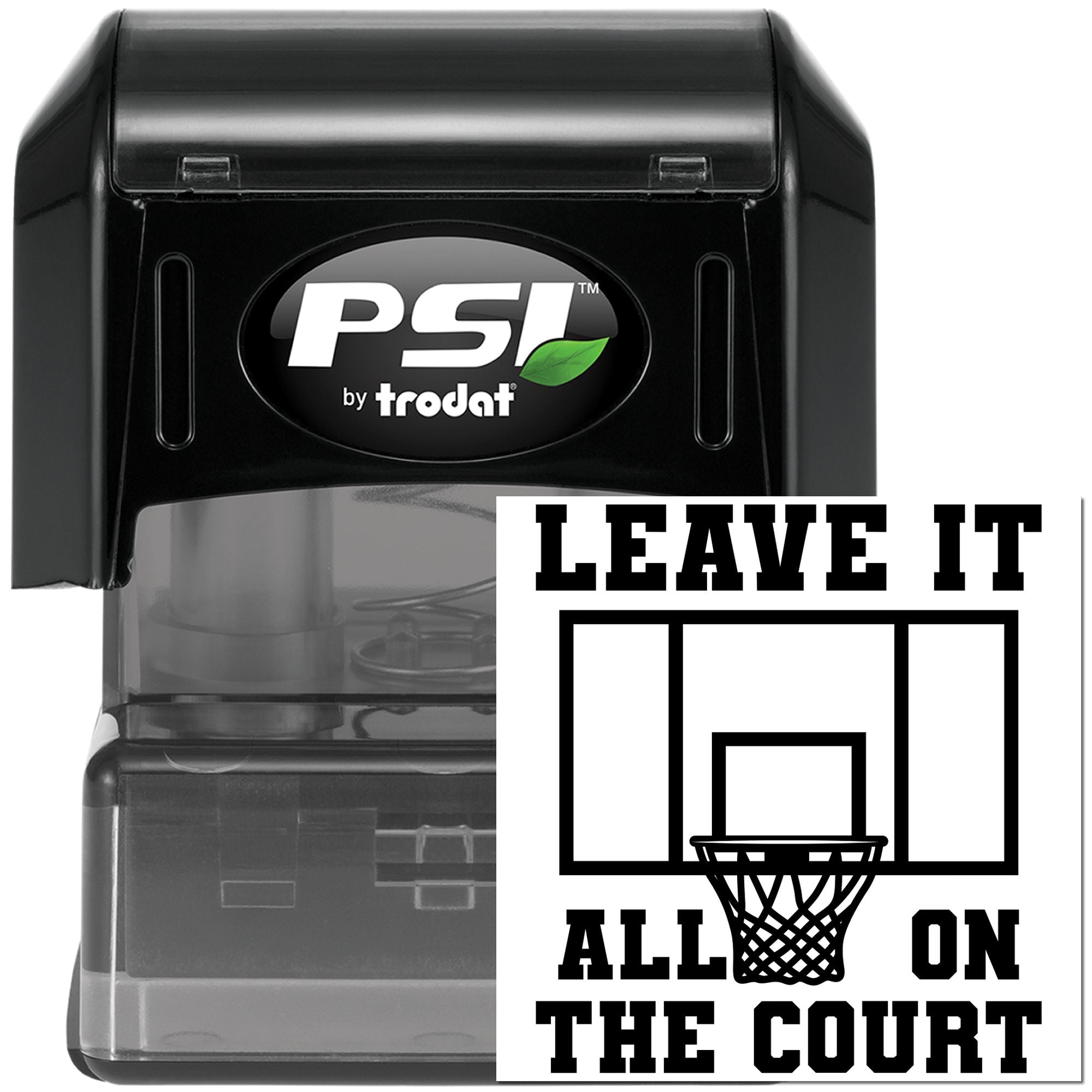 Pre-Inked Leave It All Cardmaking Stamp