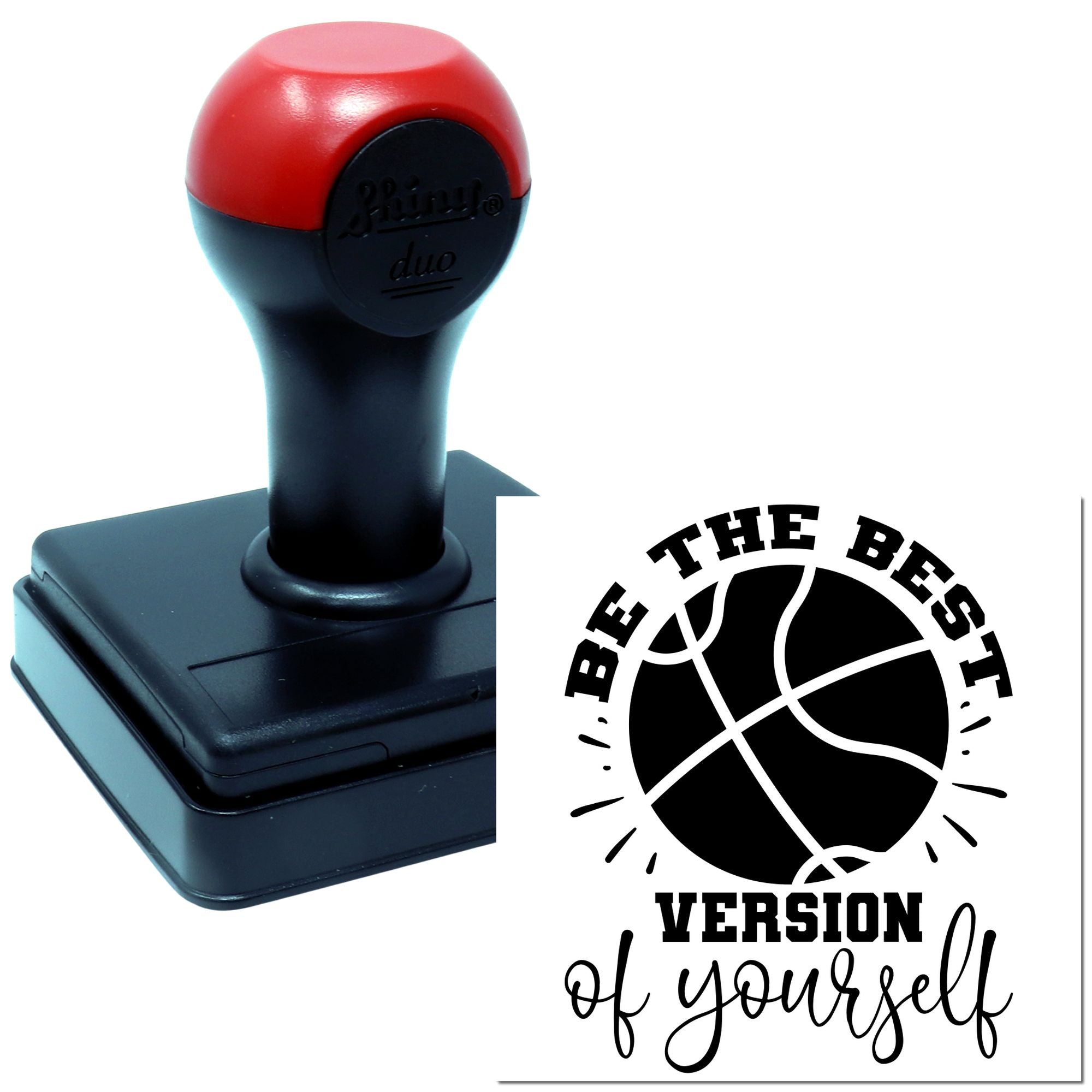 Duo Rise Above, Play Your Best Hand Stamp