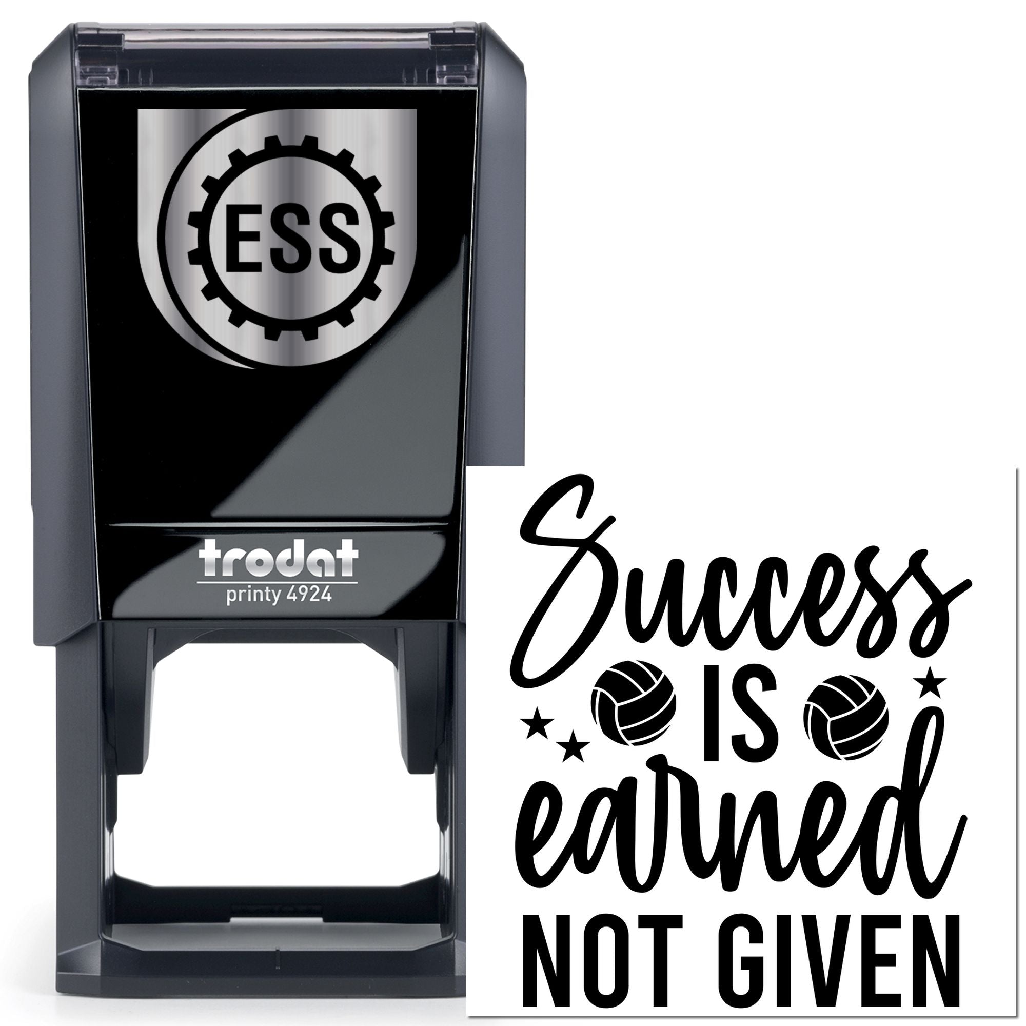 Self-Inking Motivational Quote Paper Craft Stamp