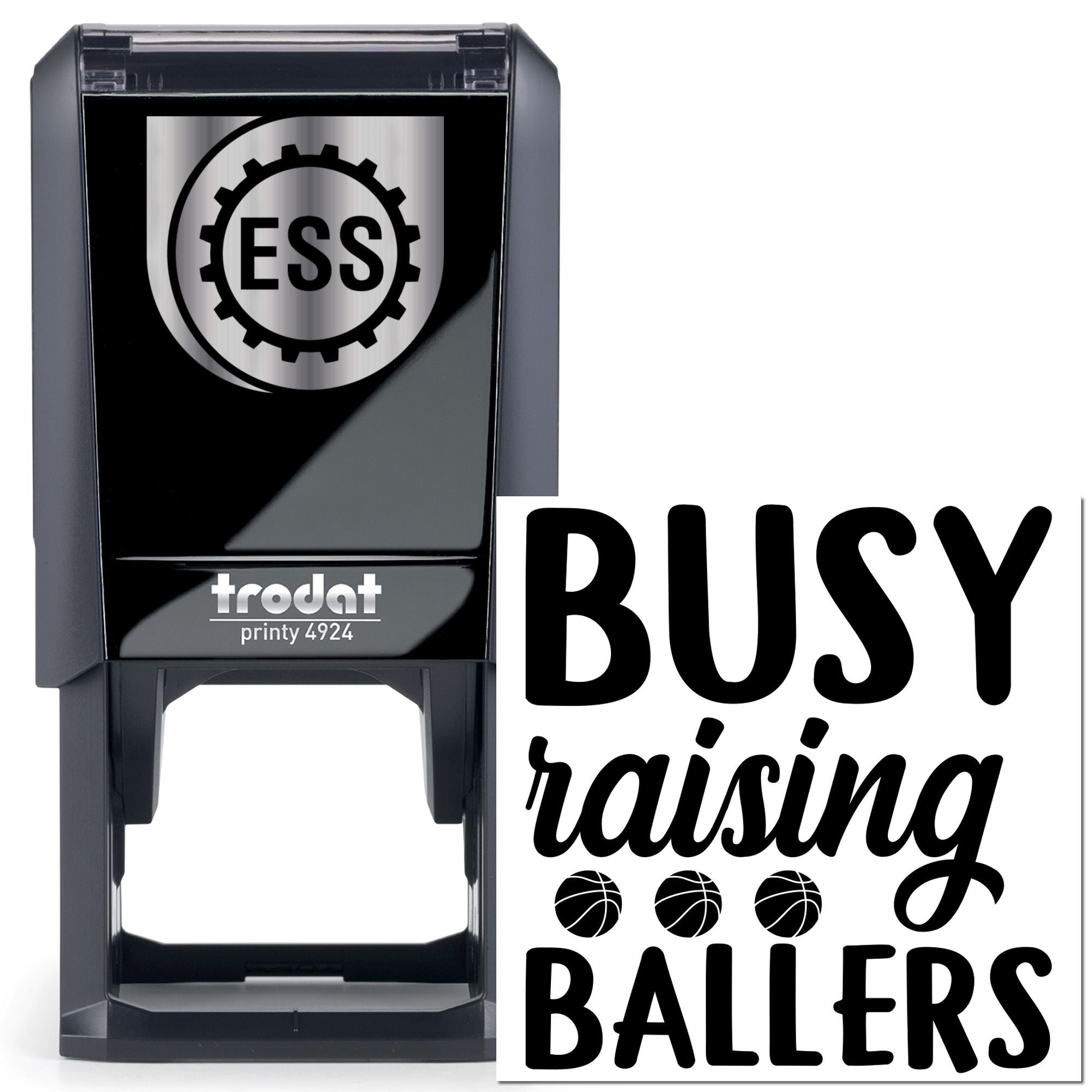 Self-Inking Raising Ballers Scrapbooking Stamp