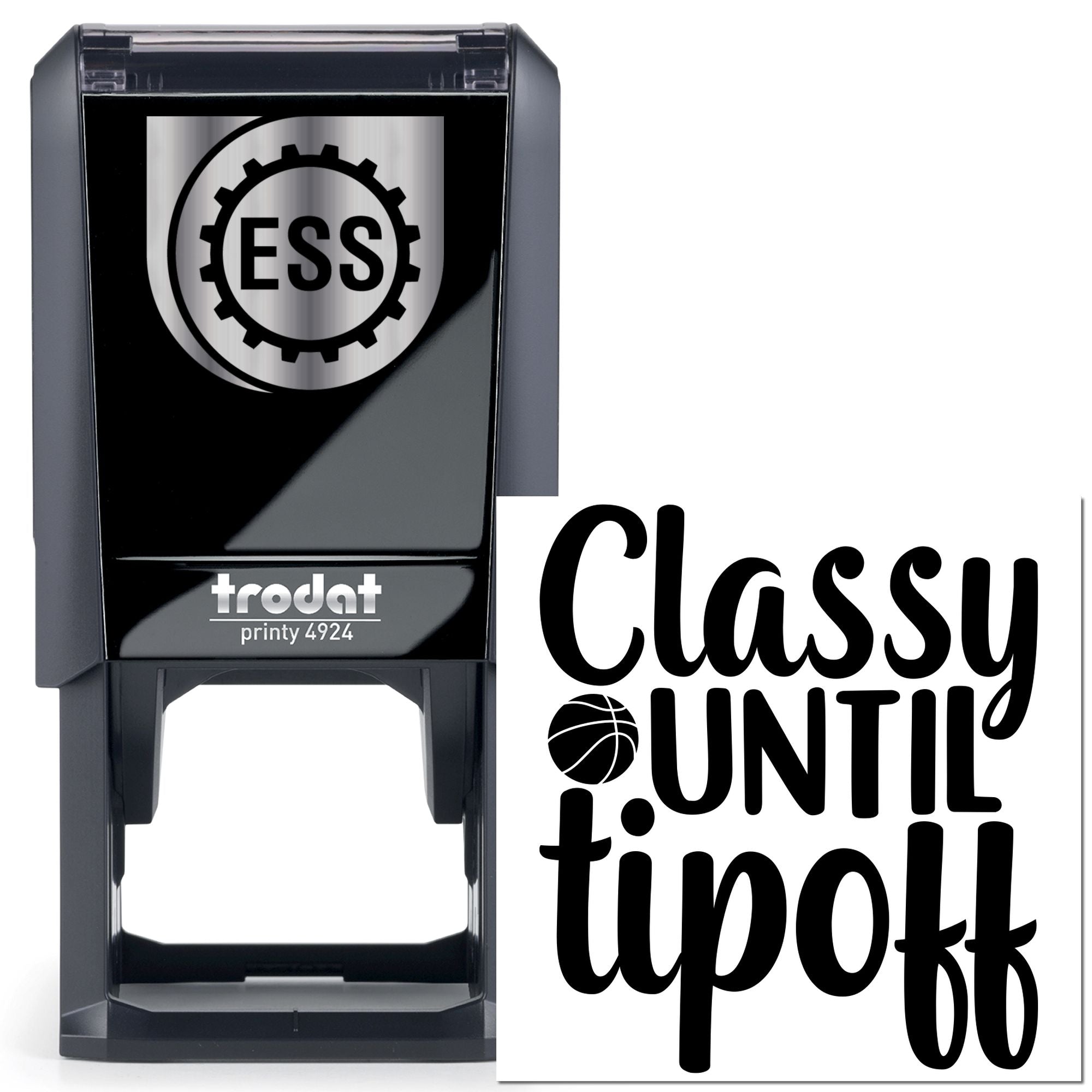 Self-Inking Classy Until Crafting Stamp