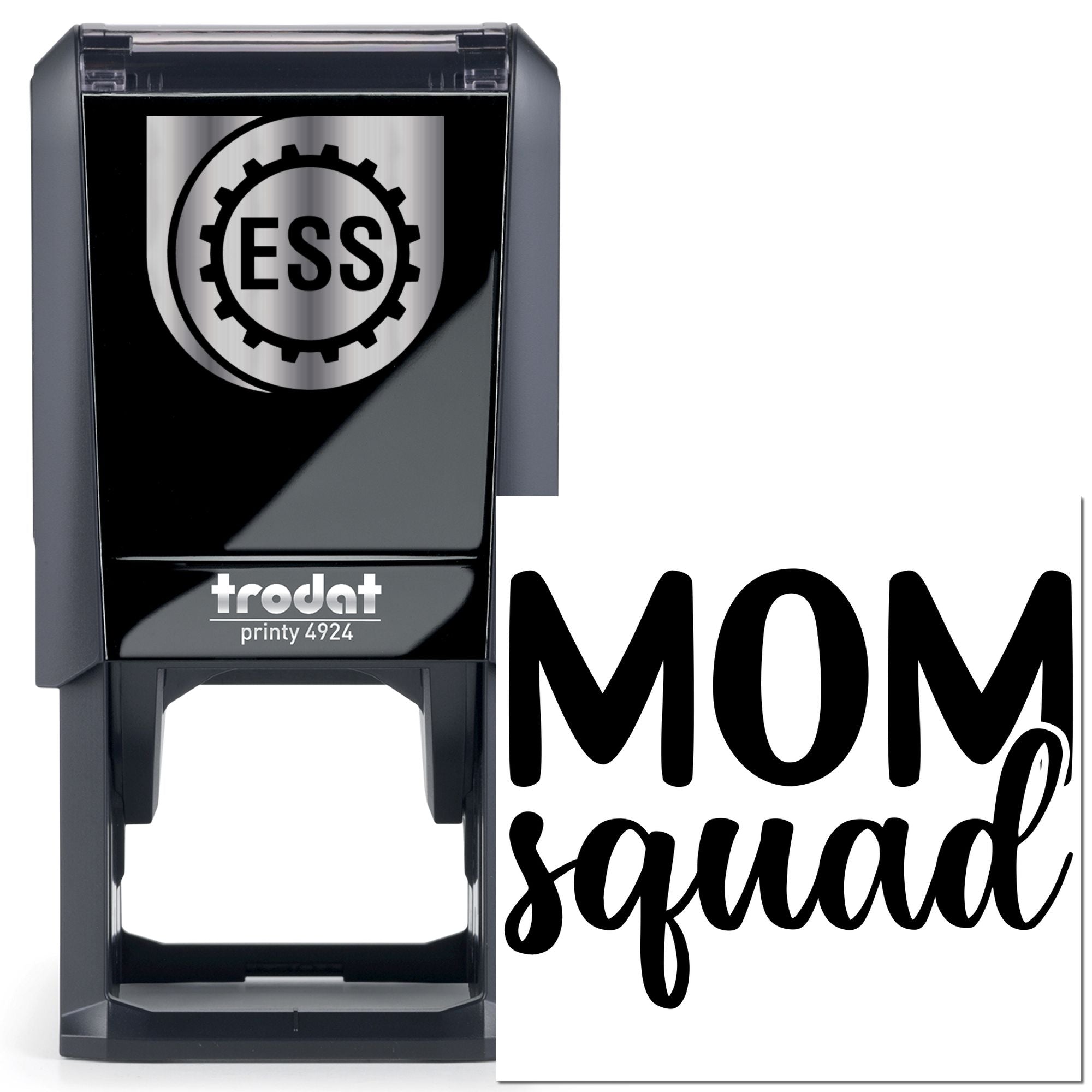 Self-Inking Mom Squad Journaling Stamp