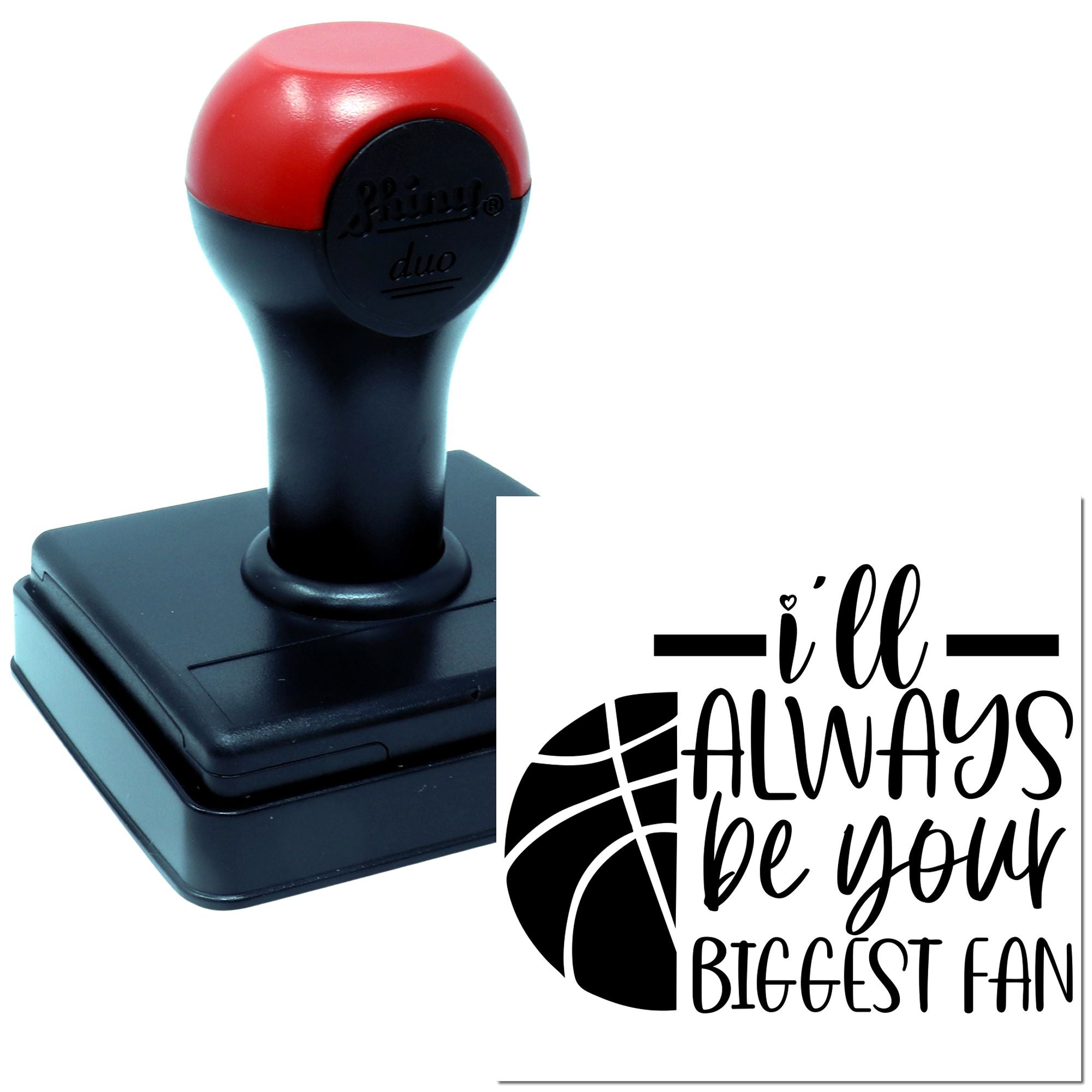 Duo I'll Always Be Your Fan Hand Stamp