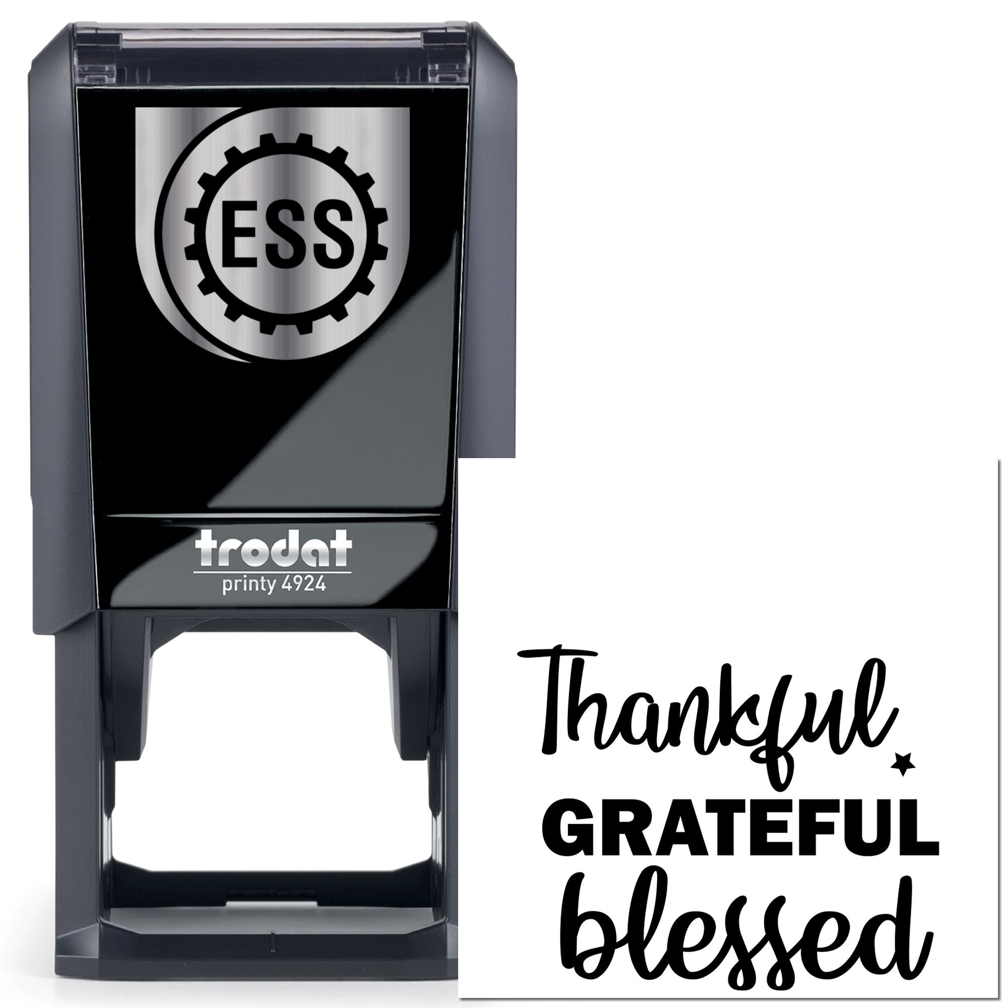 Self-Inking Grateful Blessings Paper Goods Stamp