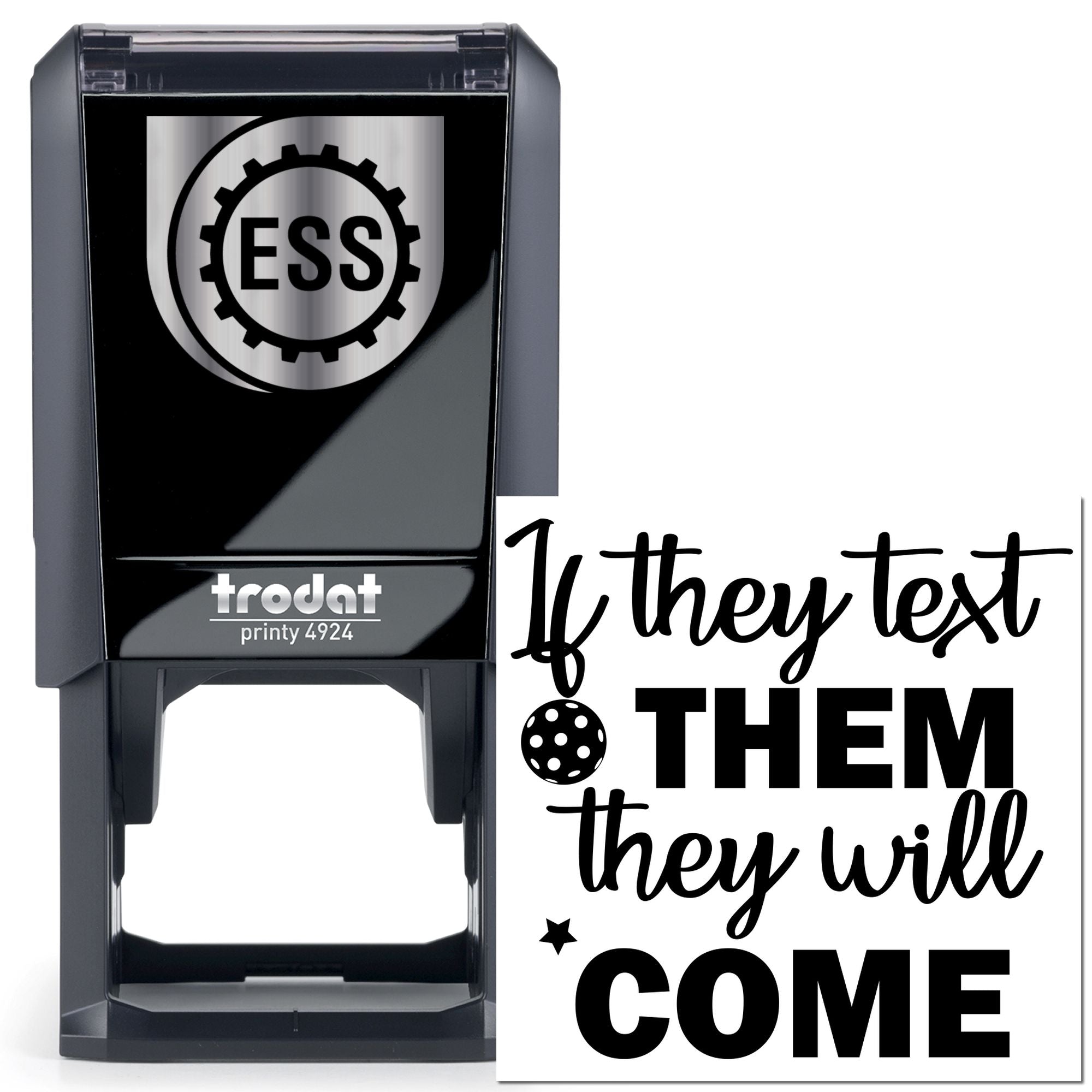 Self-Inking Motivational Quote Cardmaking Stamp