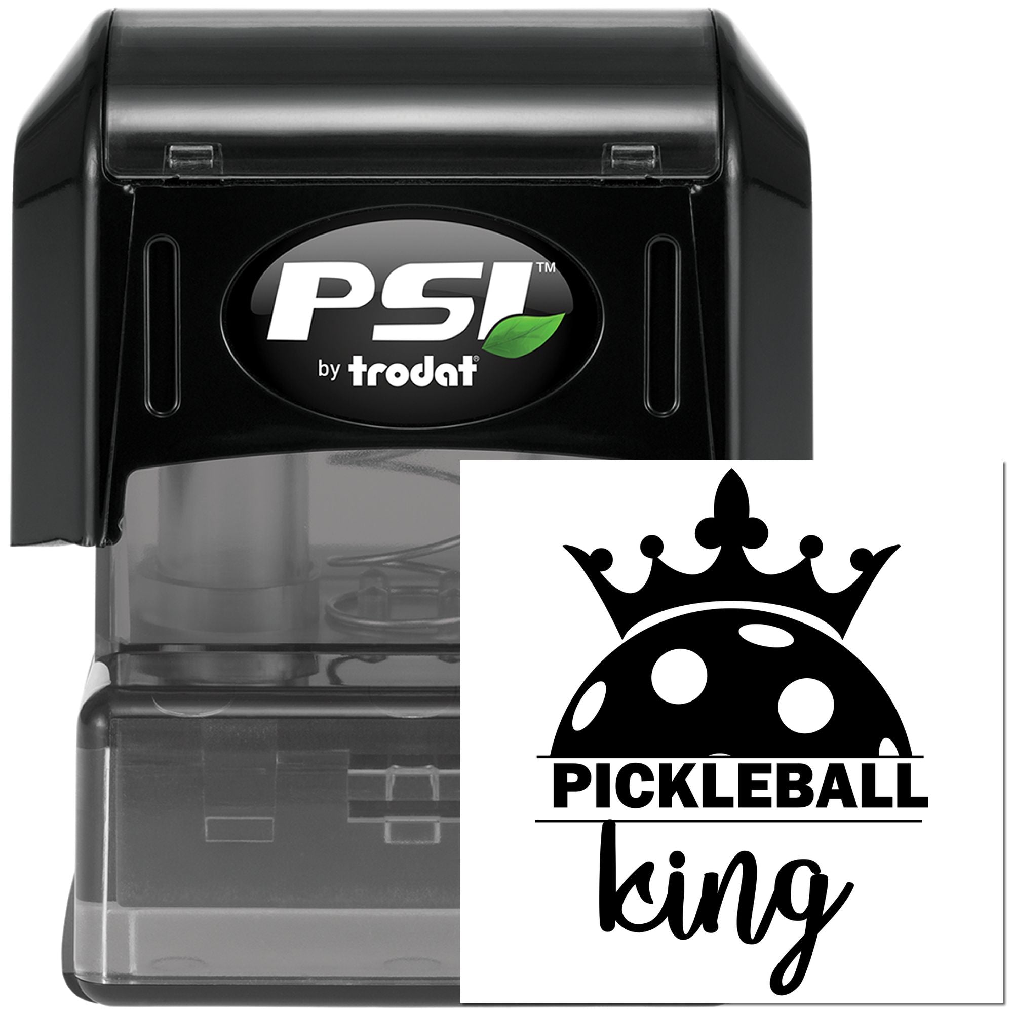 Pre-Inked King Of Pickleball Paper Goods Stamp