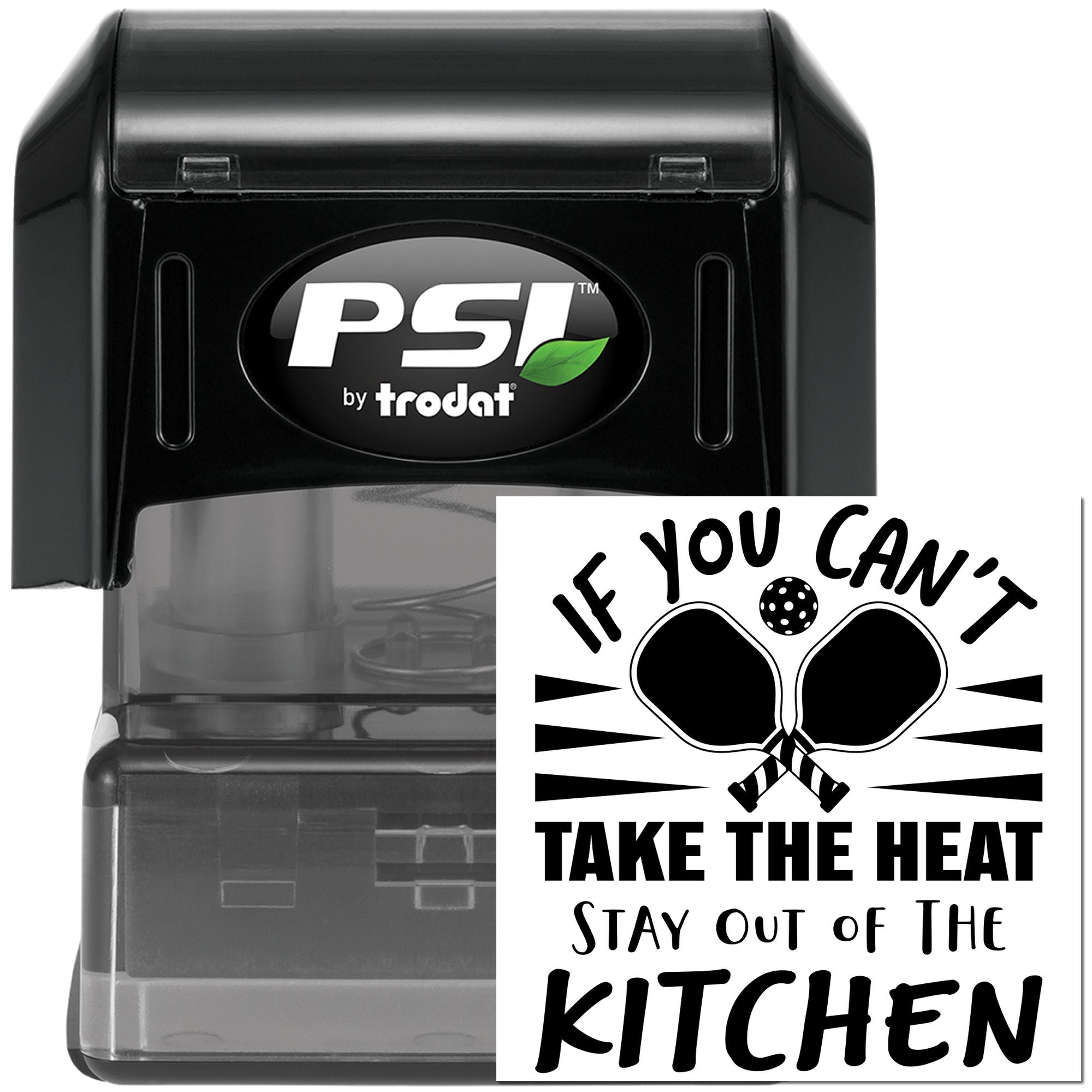 Pre-Inked Ping Pong Pun Craft Stamp