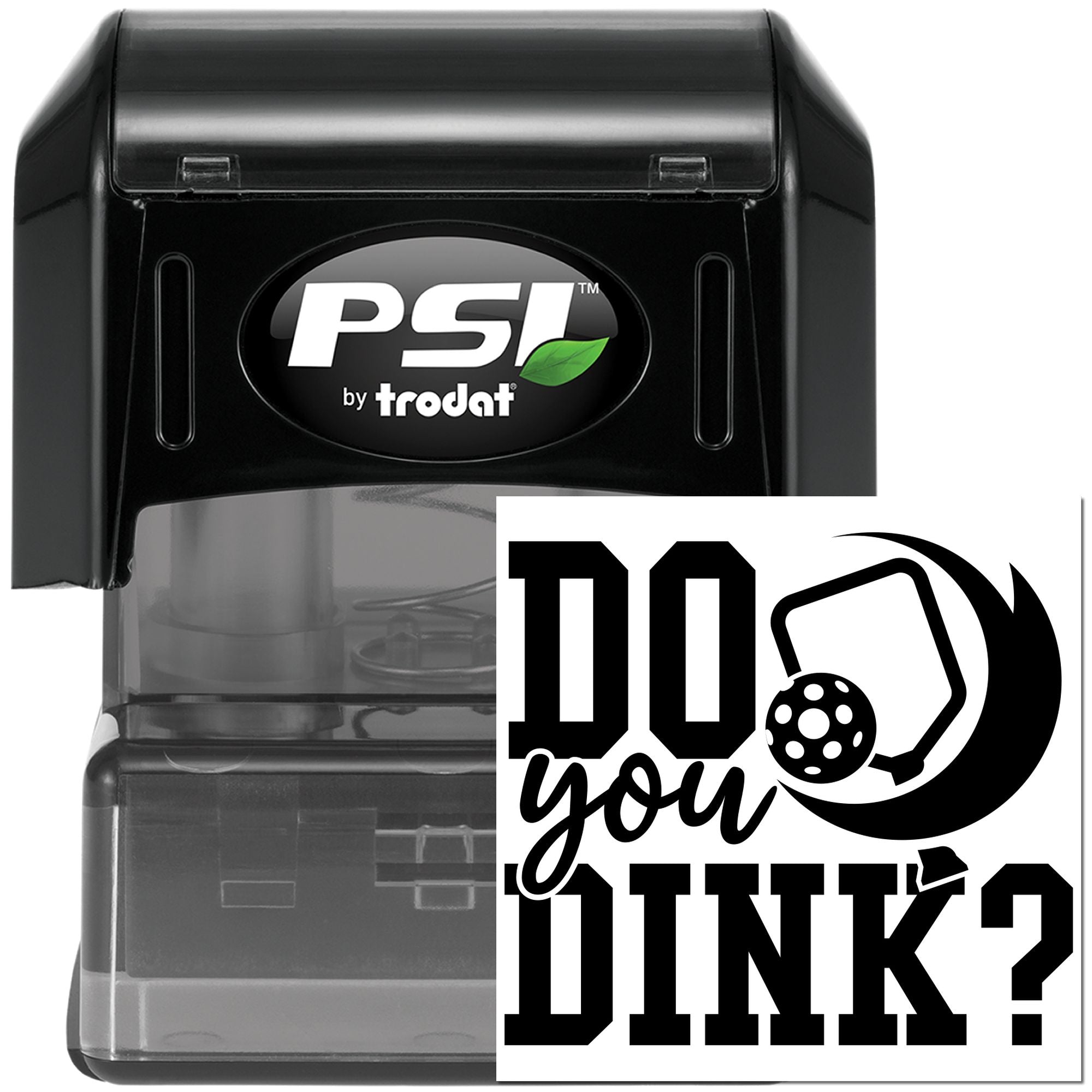 Pre-Inked Do You Dink Greeting Card Stamp