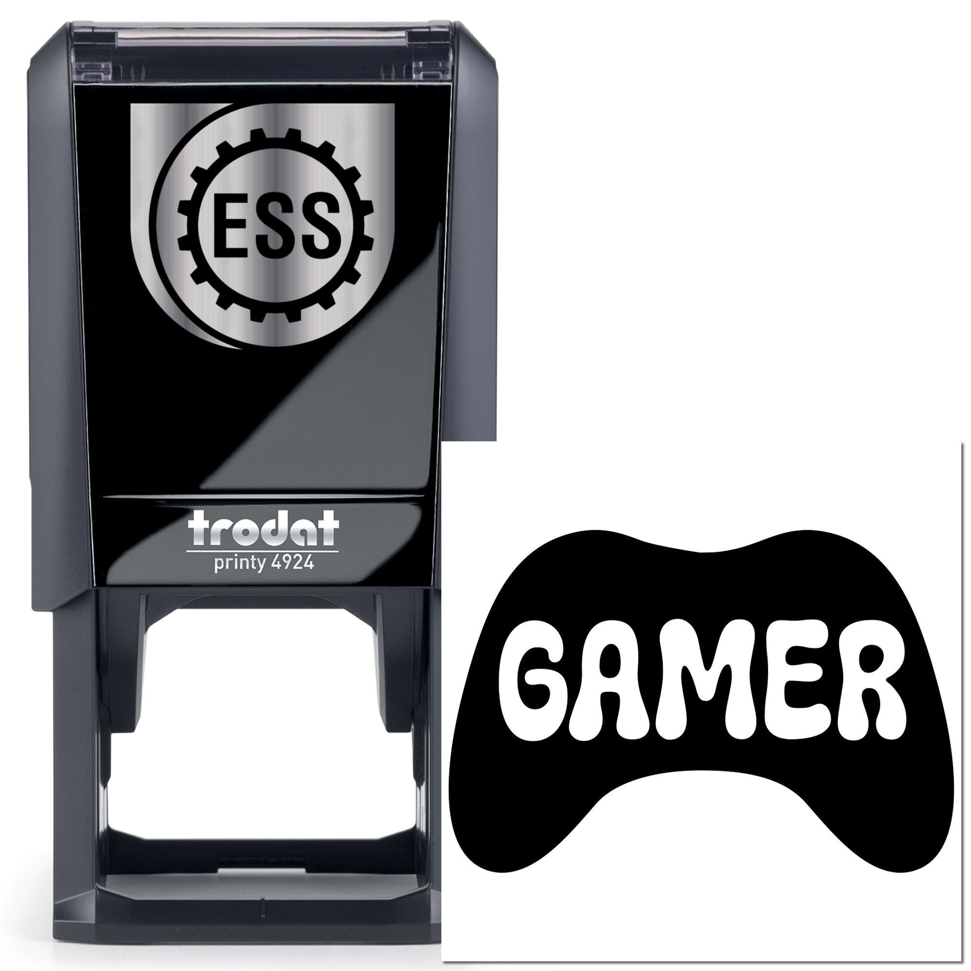 Self-Inking Gaming Controller Crafting Stamp