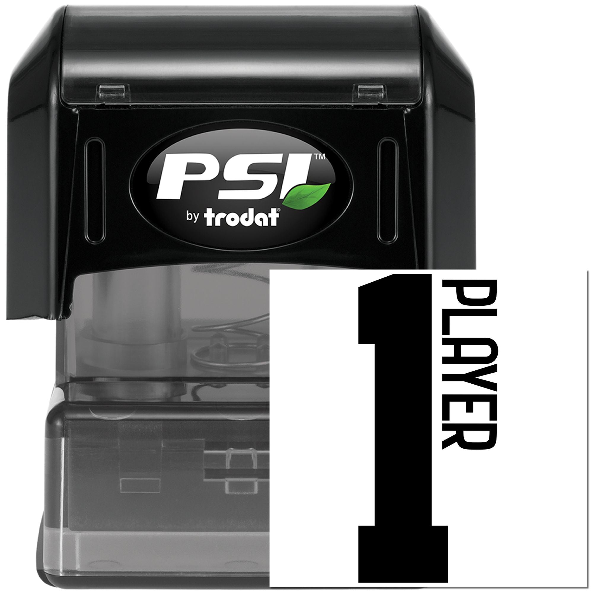 Pre-Inked Number One Player Card Stamp