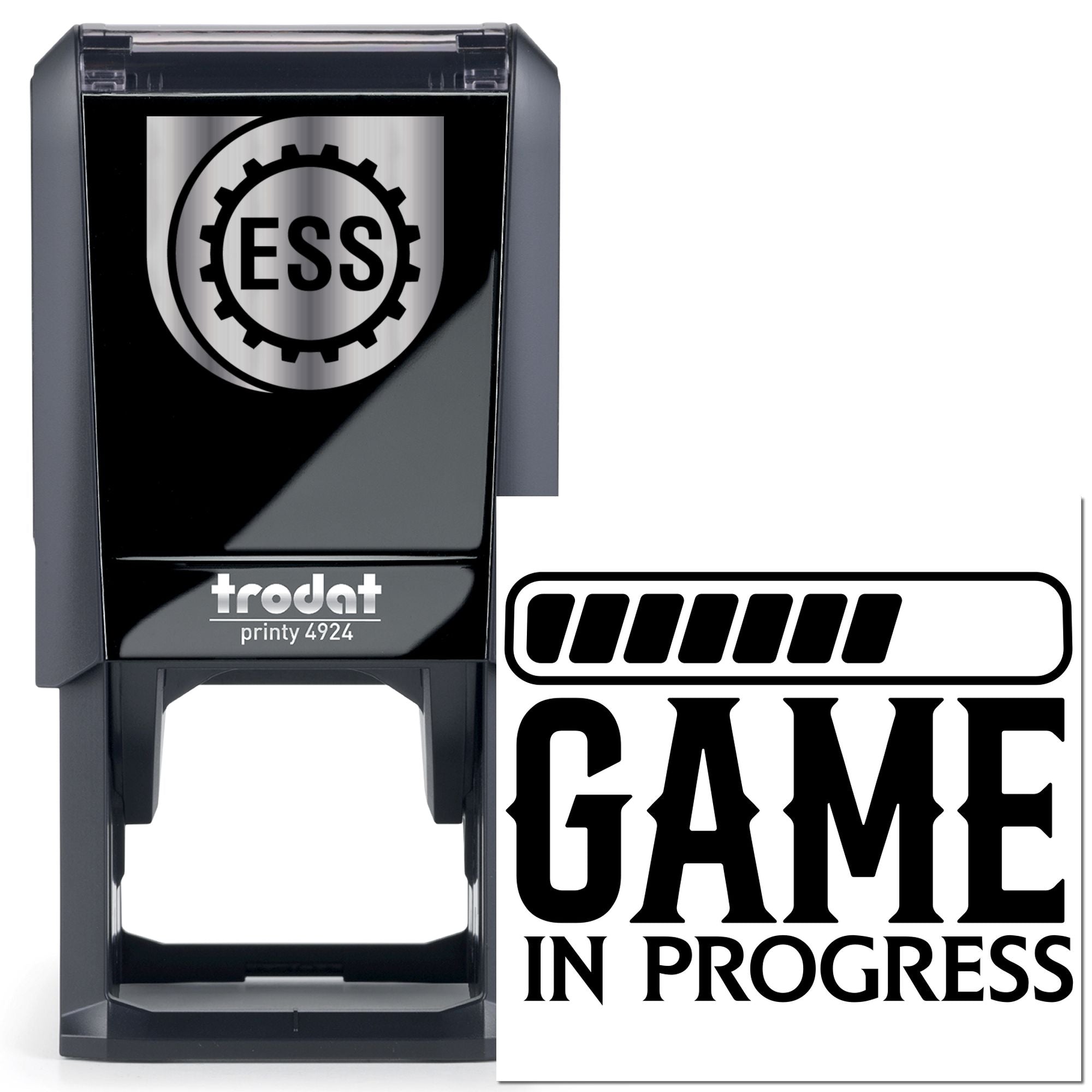 Self-Inking Loading Game Paper Goods Stamp