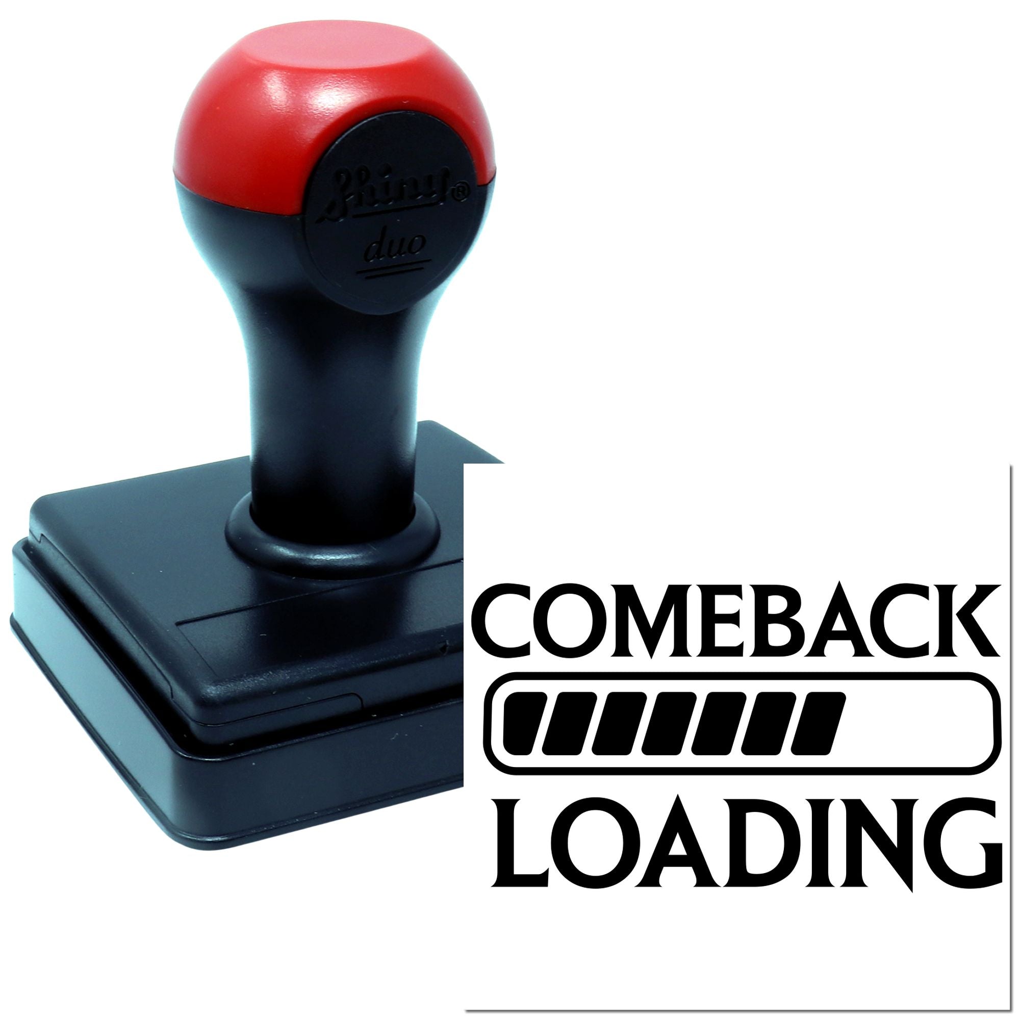 Duo Resurgence In Progress Loading Bar Hand Stamp