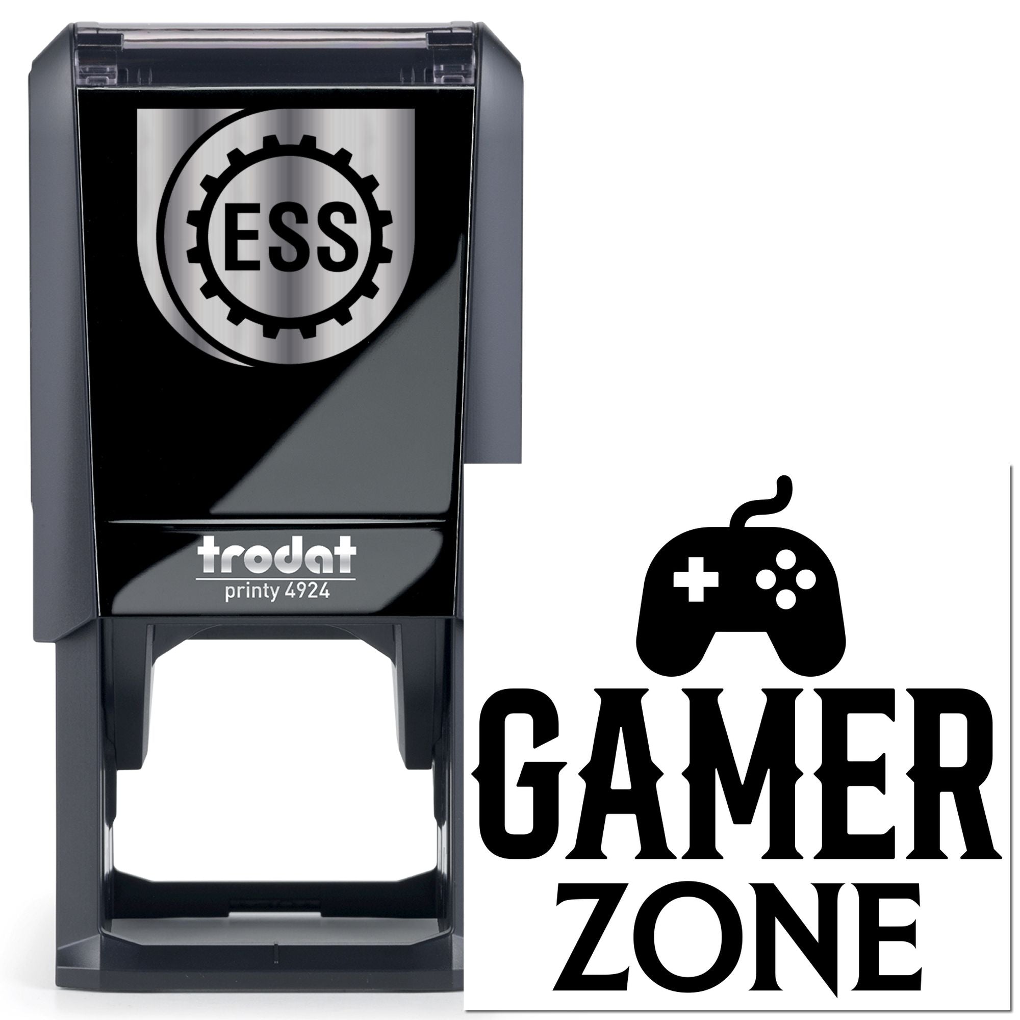 Self-Inking Gamer Zone Craft Stamp