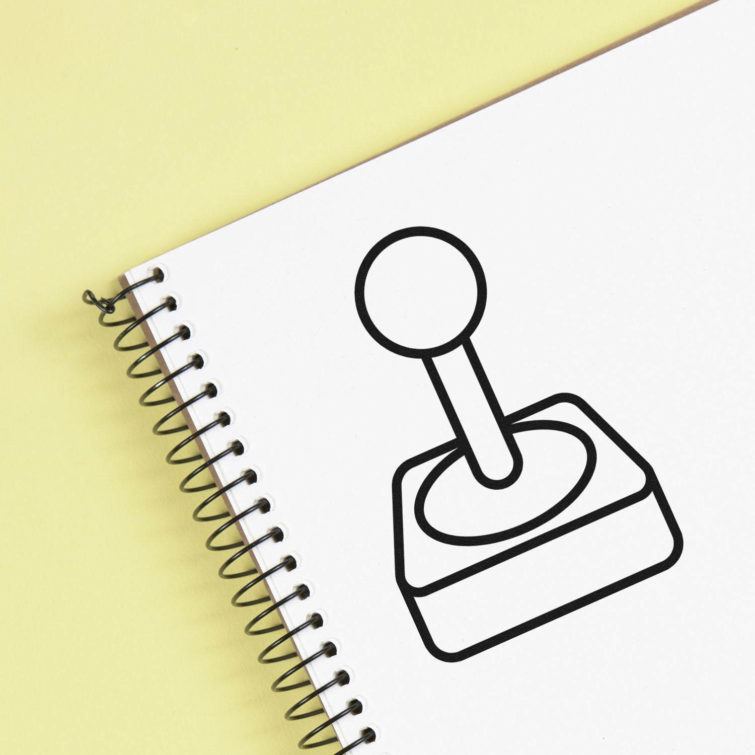 Self-Inking Arcade Joystick Scrapbook Stamp