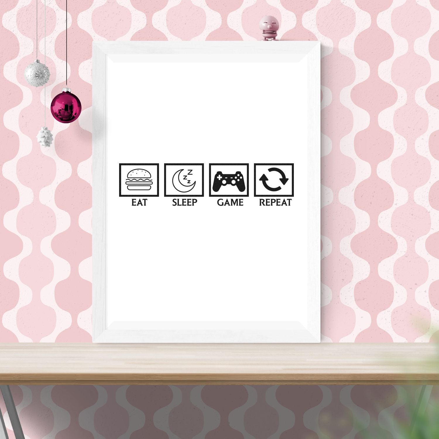 Self-Inking Gamer Life Paper Craft Stamp